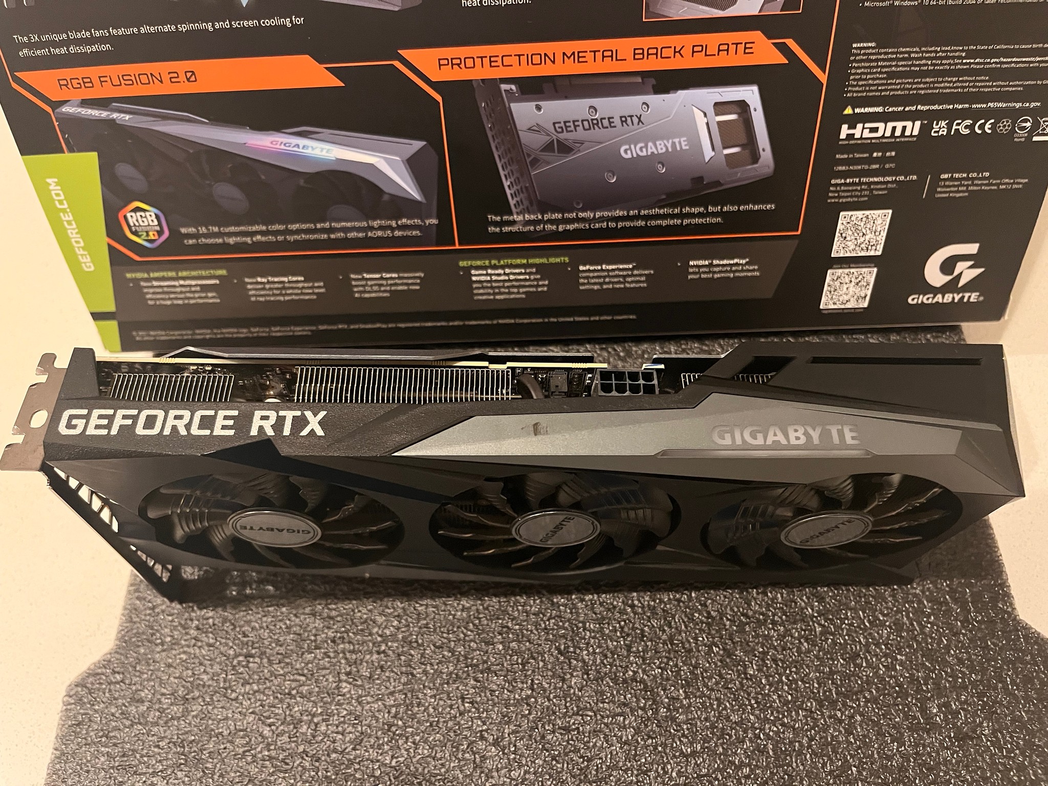 Gigabyte GeForce RTX 3060 Ti Gaming OC 8GB GDDR6