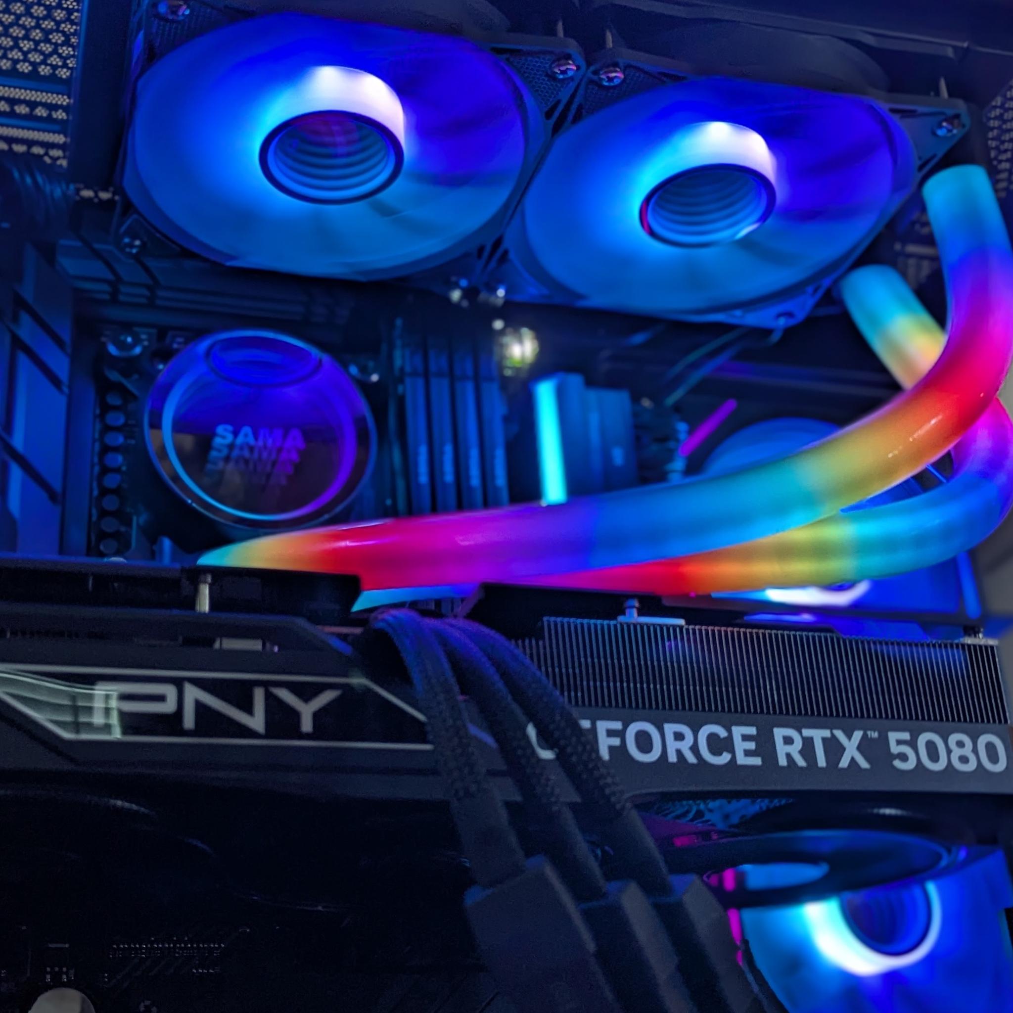 Lumina | 5080 | 7800X3D | OC Gaming Monster | 64GB DDR5 | 2TB NVMe ⚡
