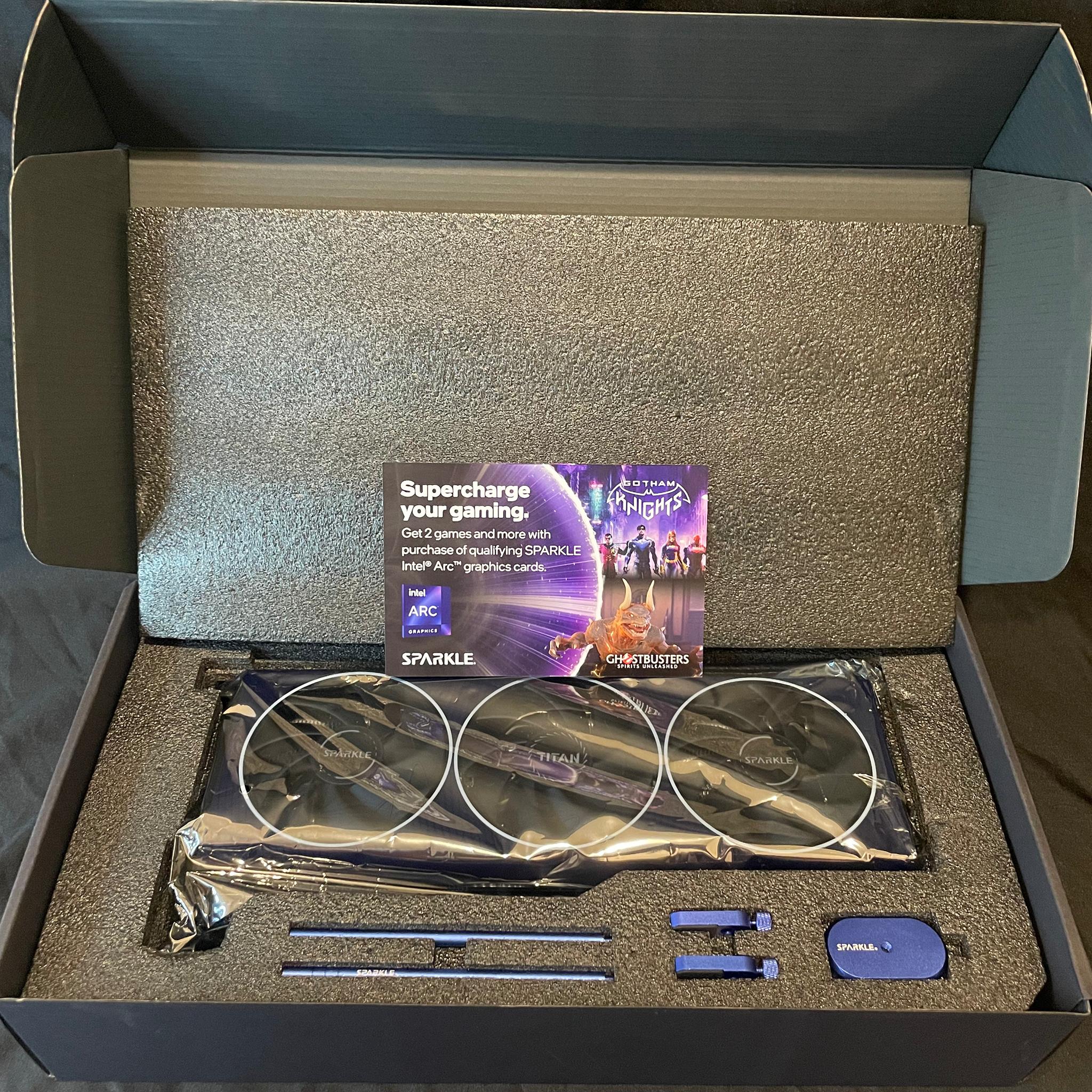 New Sparkle Intel Arc a750 Titan OC Edition