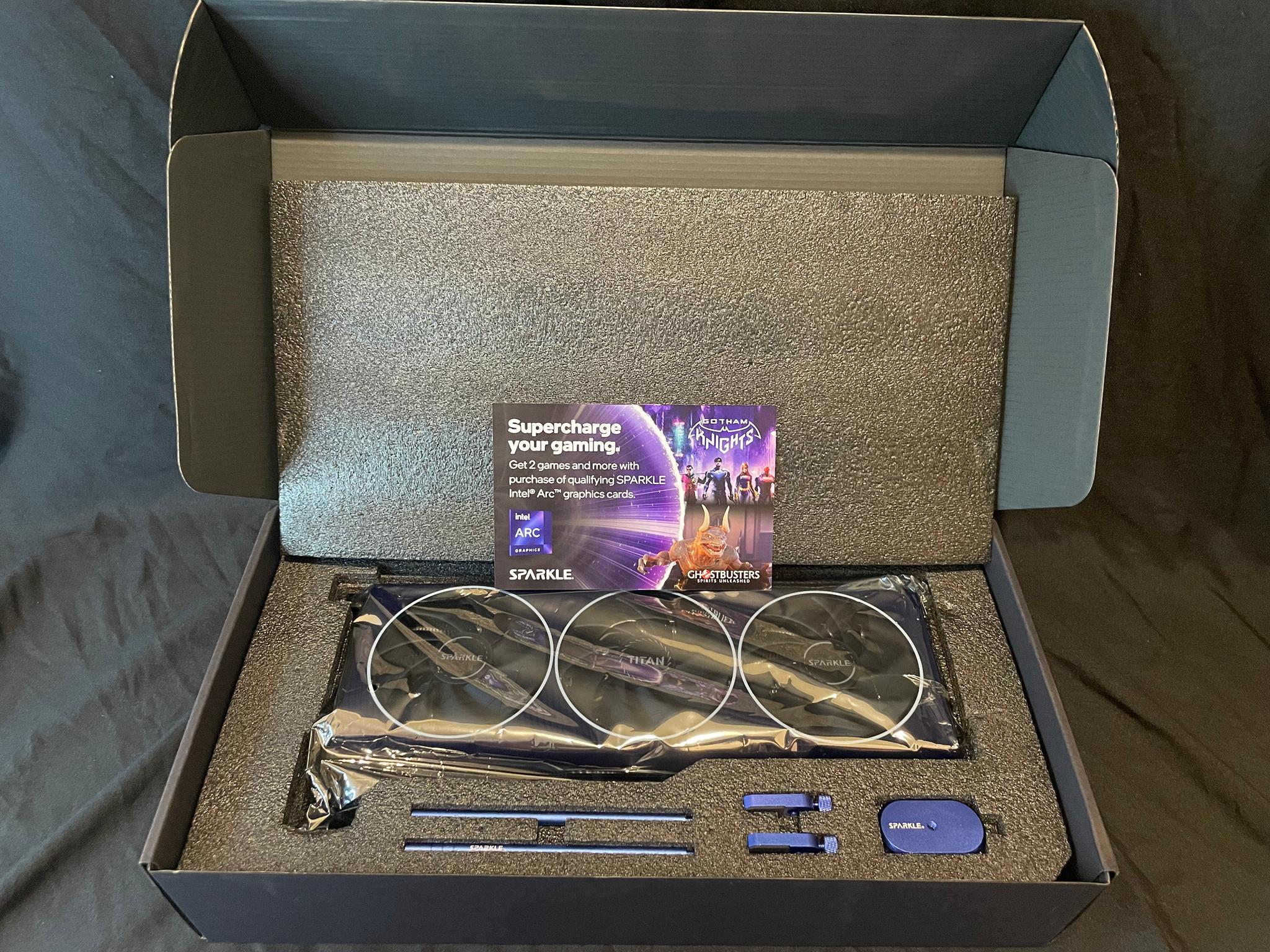 New Sparkle Intel Arc a750 Titan OC Edition