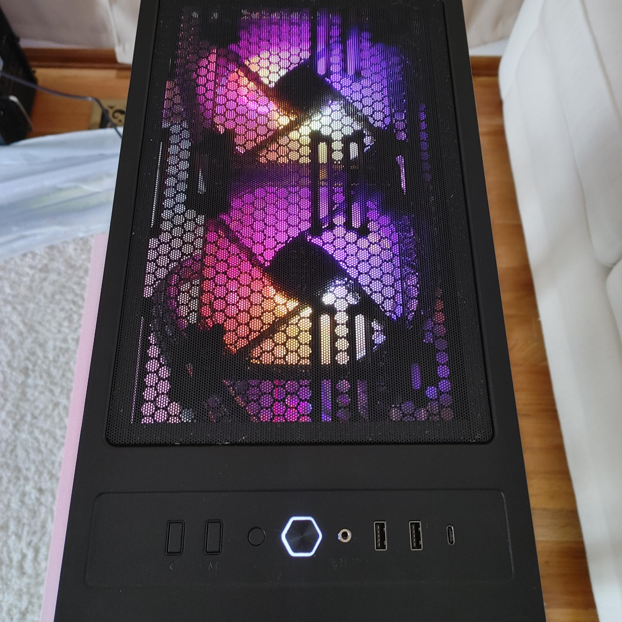 High End Gaming PC i9-11900 RTX 3080 16GB RAM 1TB SSD 3TB HDD