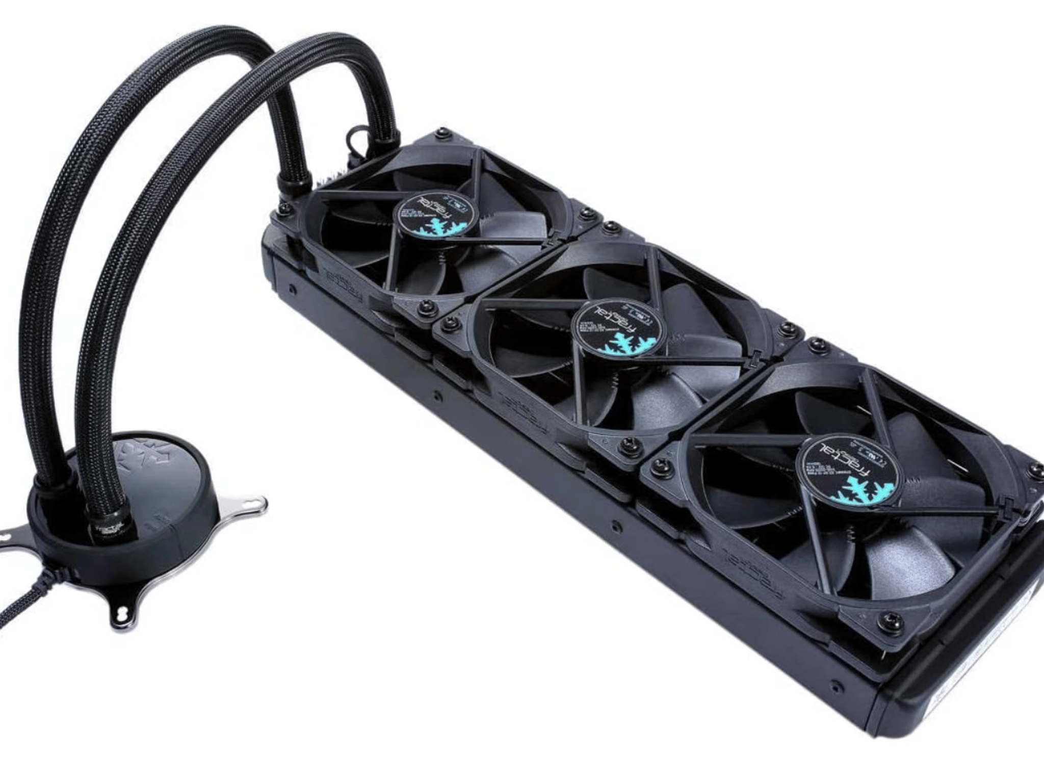 NEW Fractal Design Celsius S36 Blackout 360mm High Performance, Slim All-in-One CPU Liquid Cooler 