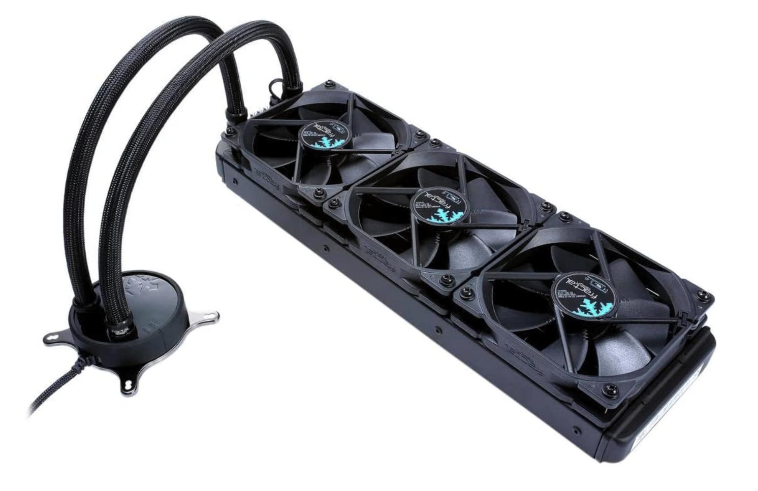 NEW Fractal Design Celsius S36 Blackout 360mm High Performance, Slim All-in-One CPU Liquid Cooler 