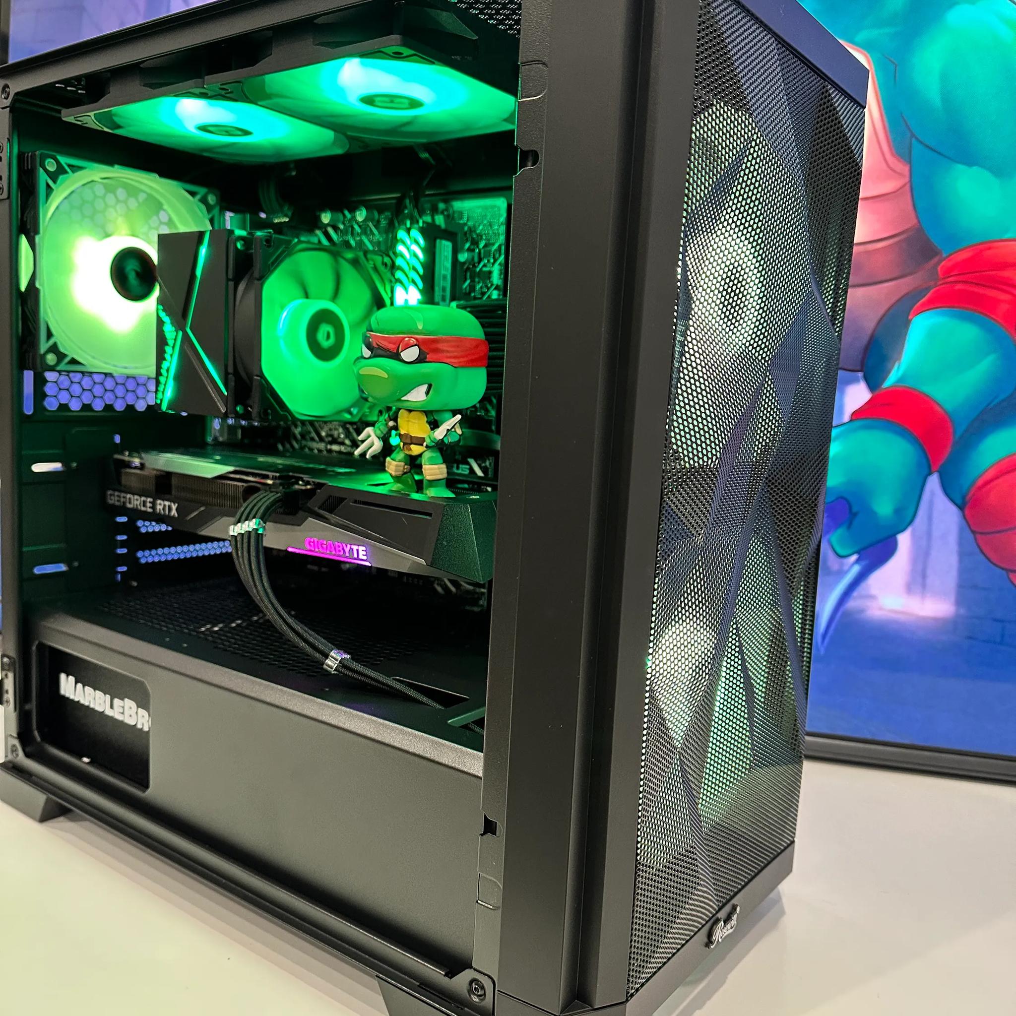 🐢🥷Raphael🐢🥷-Gaming PC-Nvidia RTX 3060 12GB-Intel i5 12400 6Cores-16GB DDR4 -1TB NVME