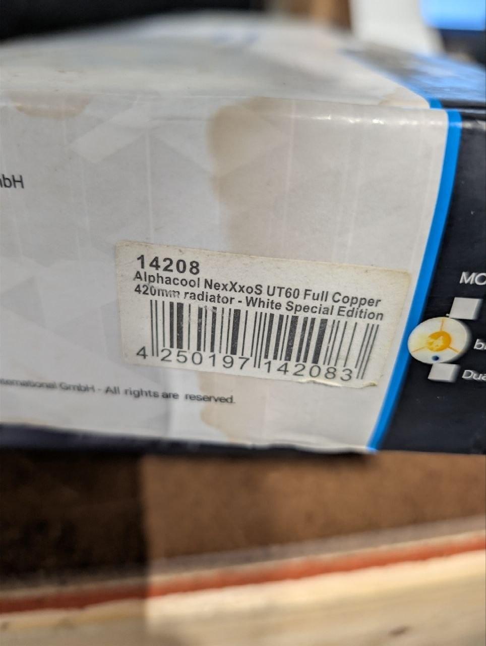 Alphacool NexXxoS UT60 Full Copper 420mm Radiator | White Special Edition (14208