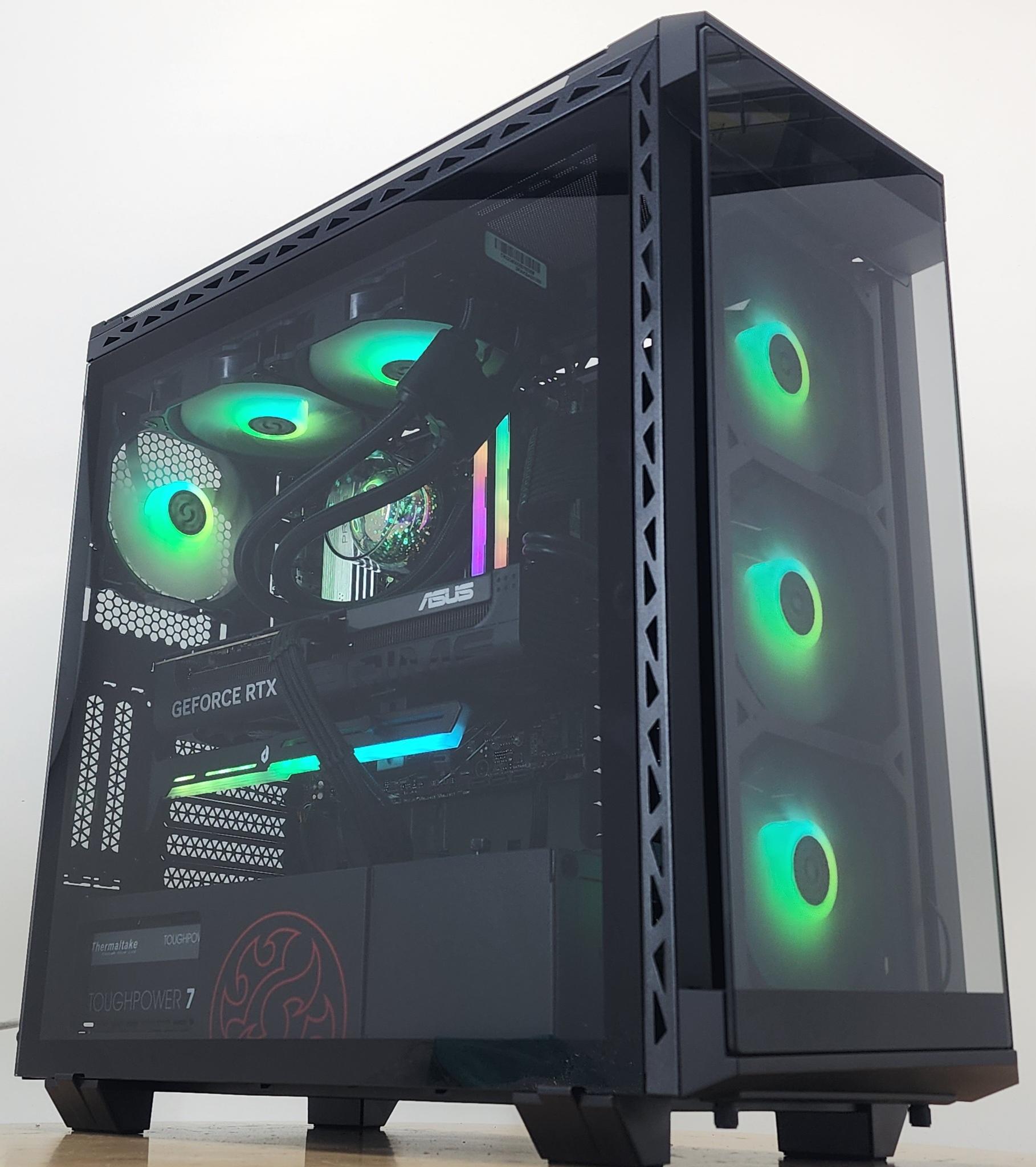 Gaming PC Ryzen 7 7700X 32GB RAM 1TB SSD RTX 5060 Ti 16GB Windows 11 Computer
