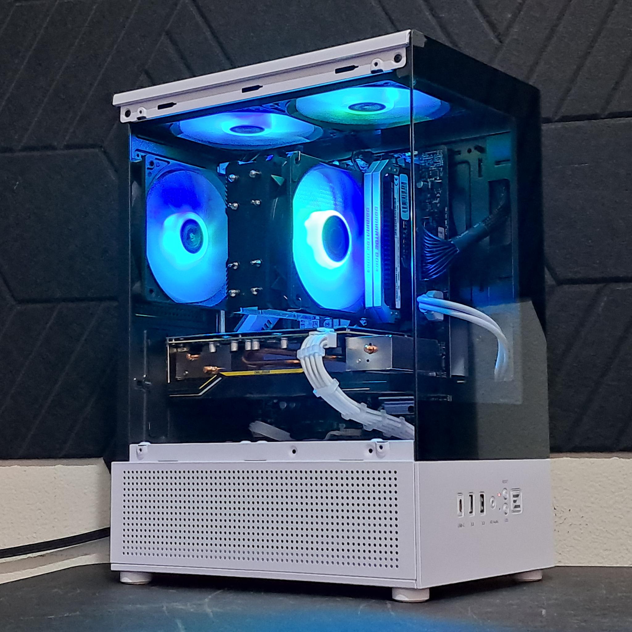 Custom Compact Gaming PC | 12th Gen Intel i3 | RX 5600 XT | 1.25TB SSD | 16GB Corsair DDR4 | WiFi