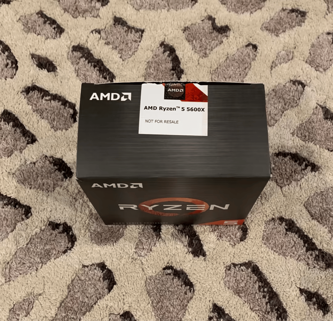 New Ryzen 5 5600X CPU 