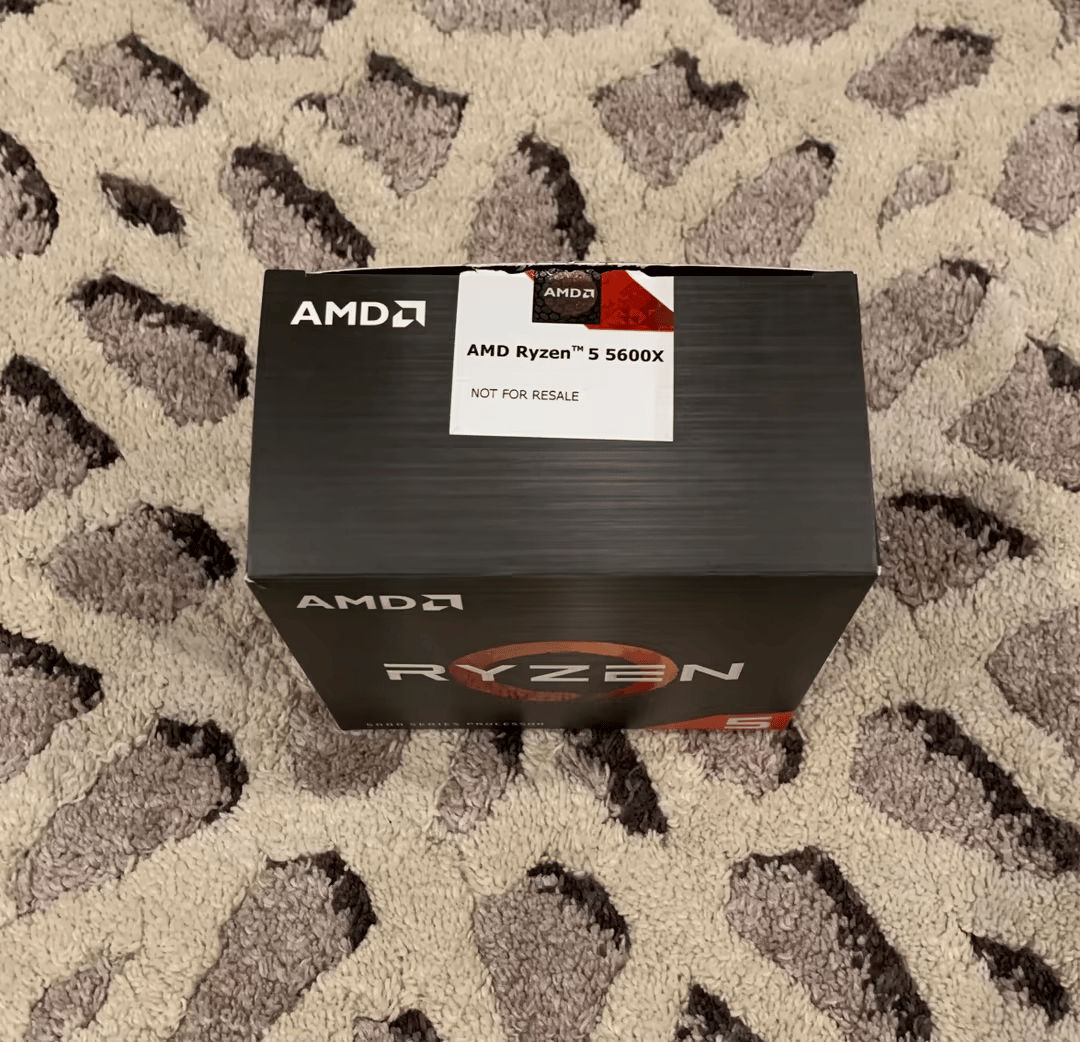 New Ryzen 5 5600X CPU 
