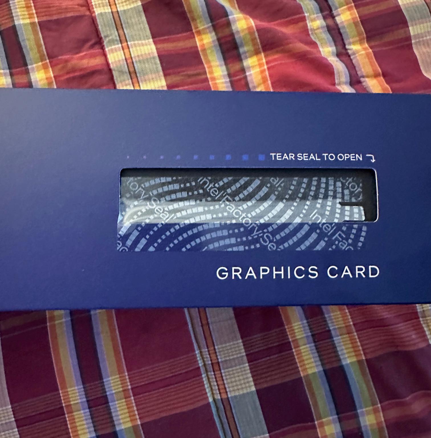 BRAND NEW IN BOX NEVER OPENED SEALED INTEL ARC B580