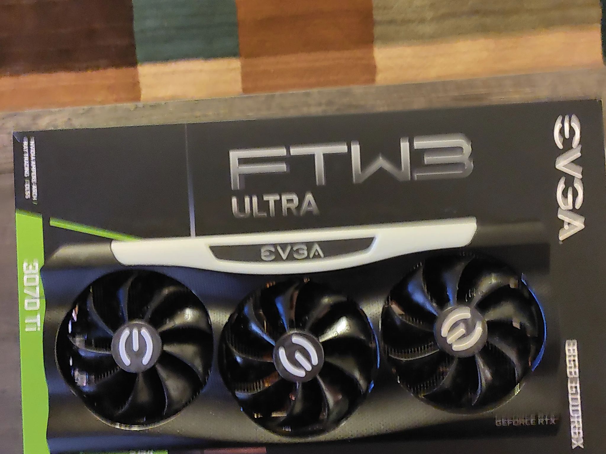 EVGA NVIDIA GeForce RTX 3070 Ti FTW3 ULTRA GAMING 8GB GDDR6X Graphics Card.