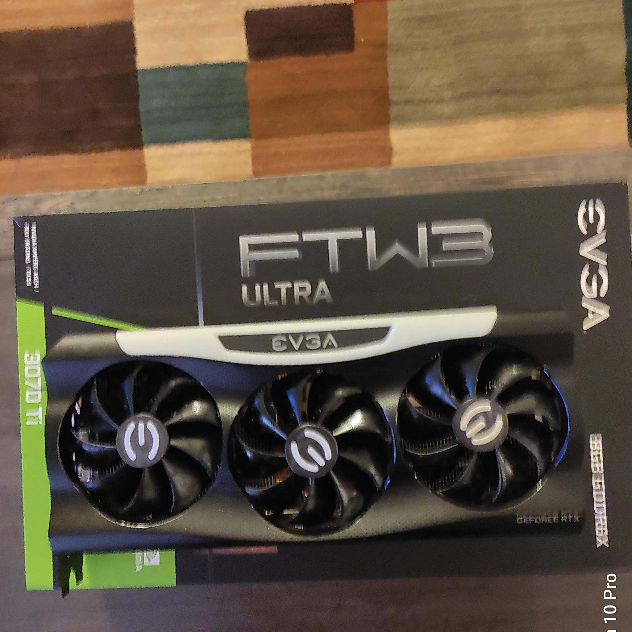 EVGA NVIDIA GeForce RTX 3070 Ti FTW3 ULTRA GAMING 8GB GDDR6X Graphics Card.