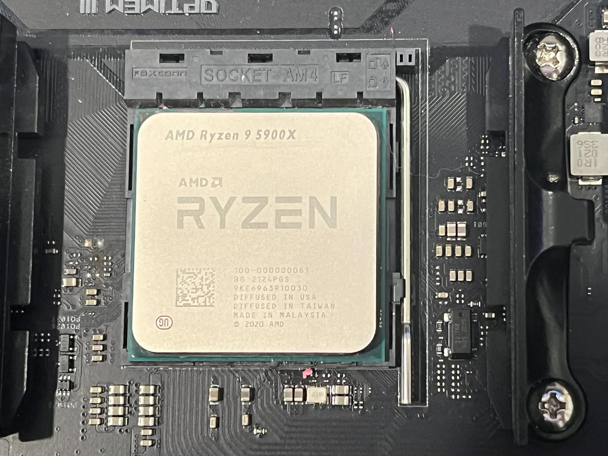 ASUS ROG CROSSHAIR VIII MOTHERBOARD INCLUDES AMD RYZEN 9 5900X PROCESSOR