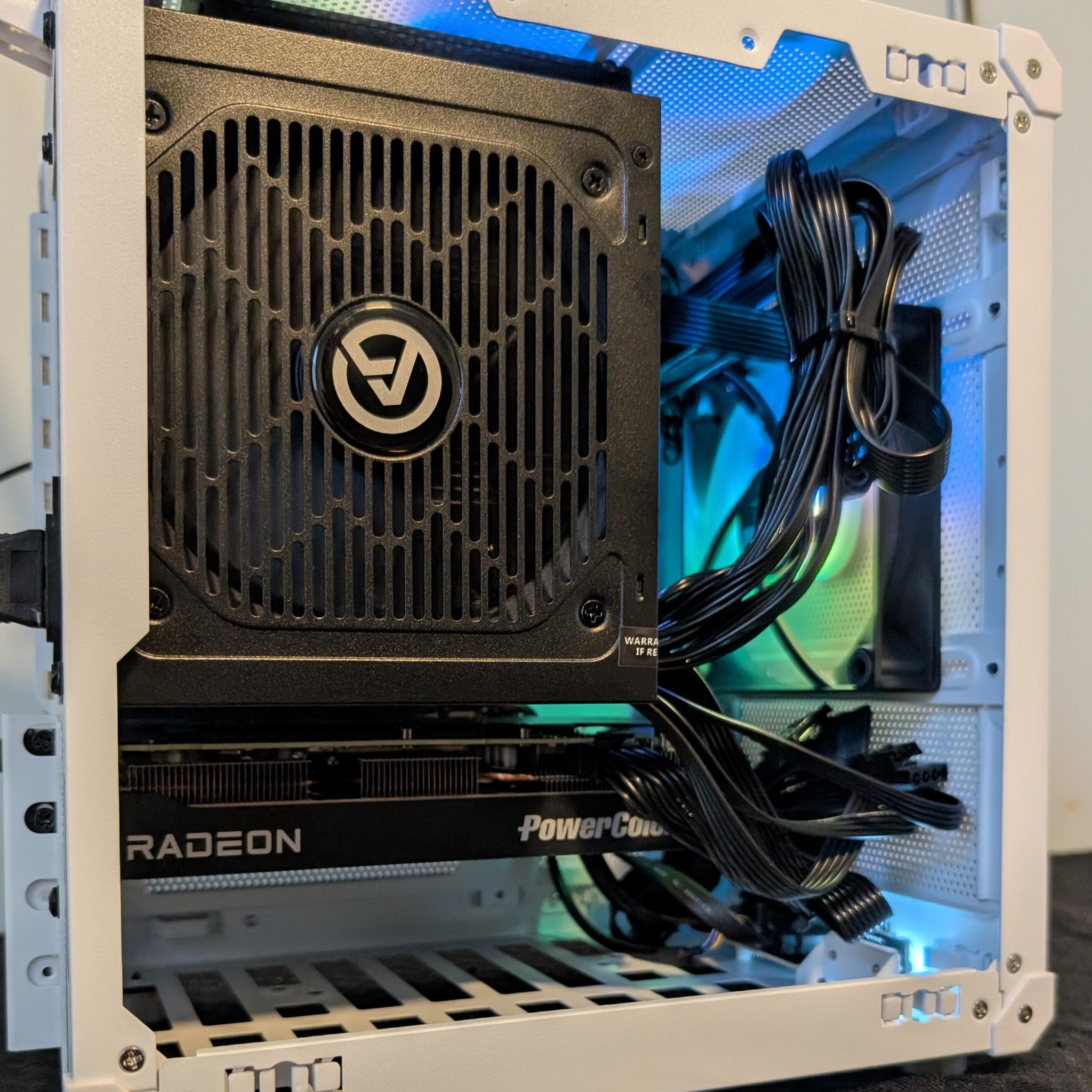 SFF 1440p Gaming PC RX 9060 XT 16GB-Ryzen 5 5600x-1 TB NVME