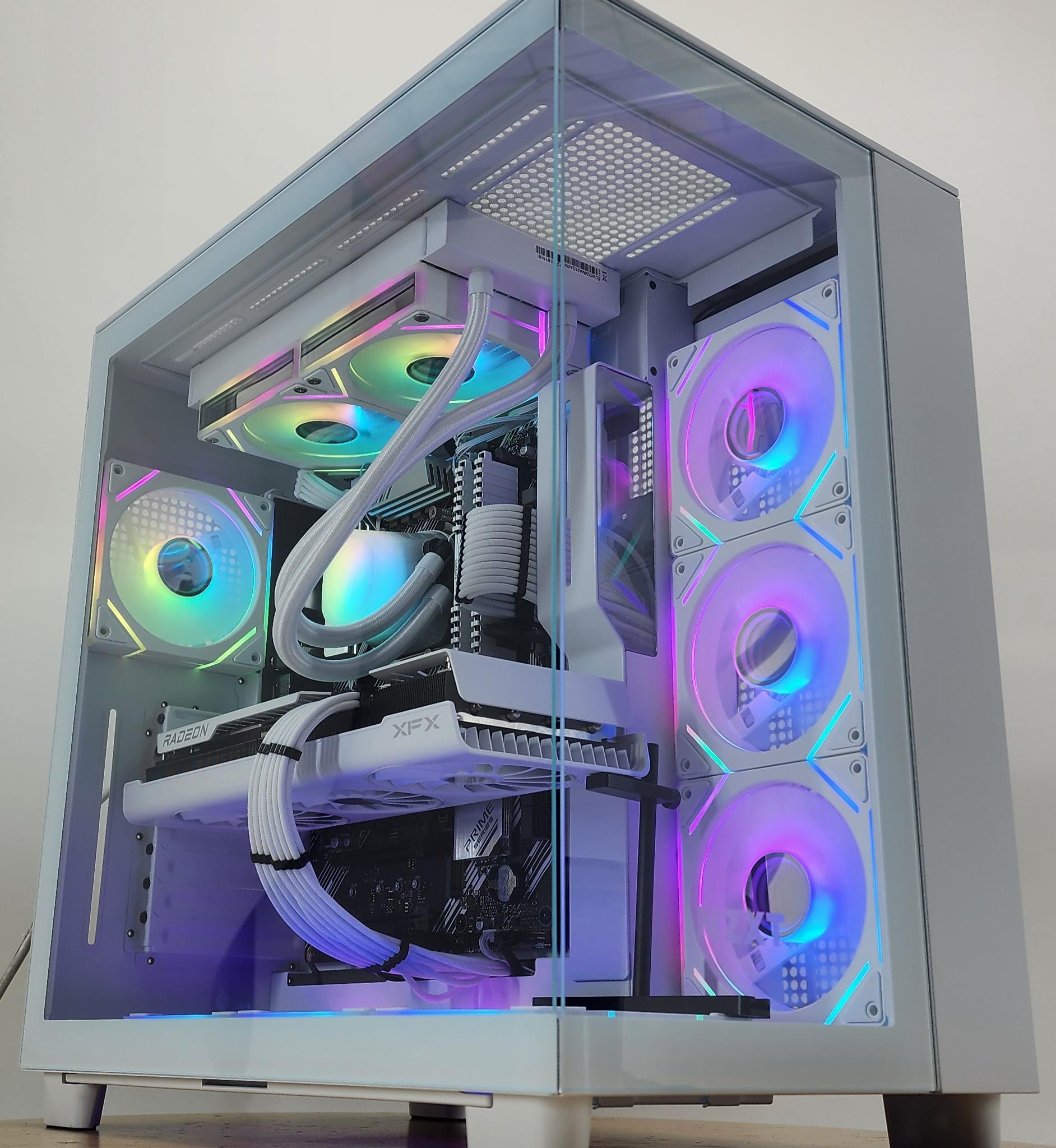 Gaming PC Ryzen 7 5700X 32GB RAM 1TB SSD RX 7800 XT 16GB Windows 11 Computer