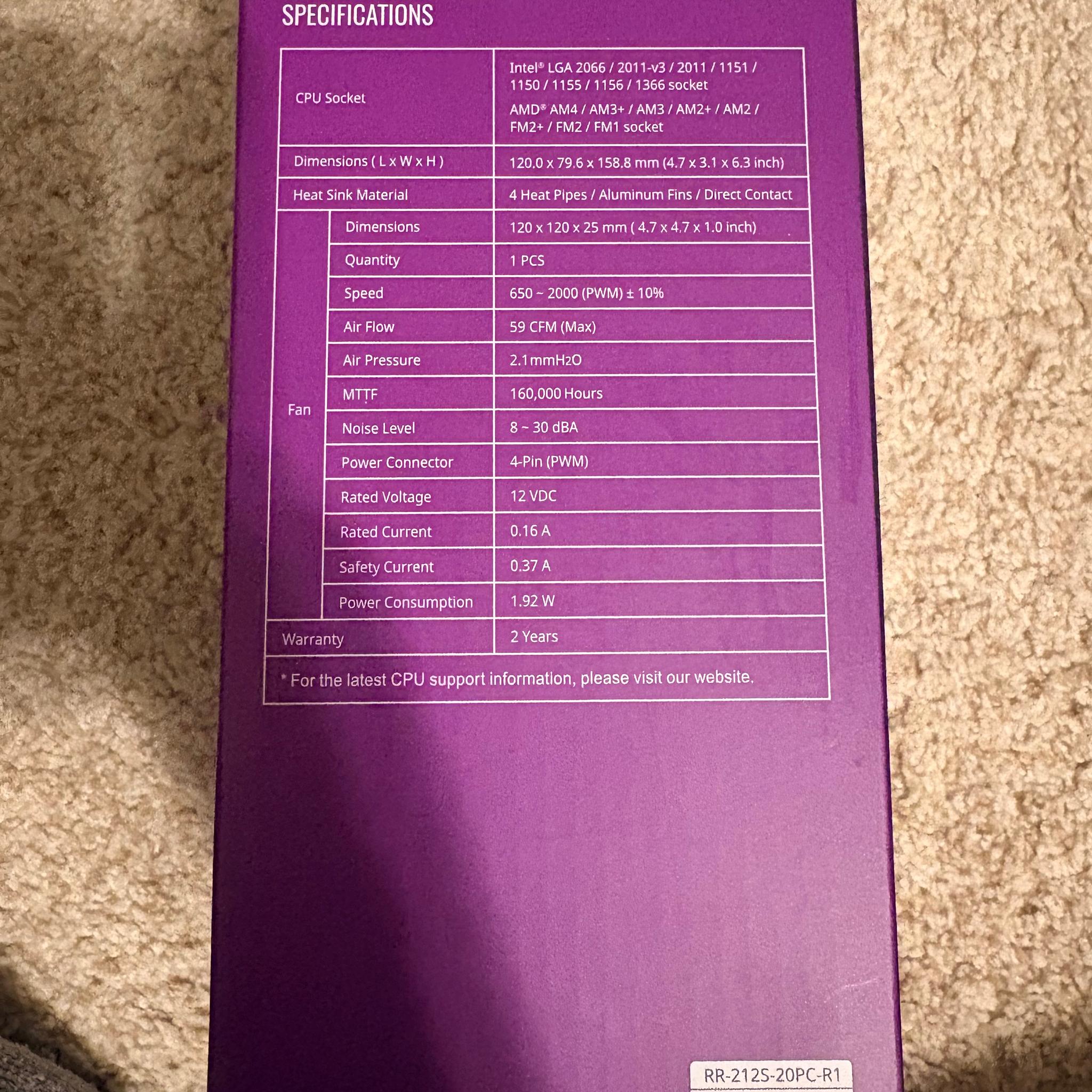 Cooler Master Hyper 212 RGB Black Edition