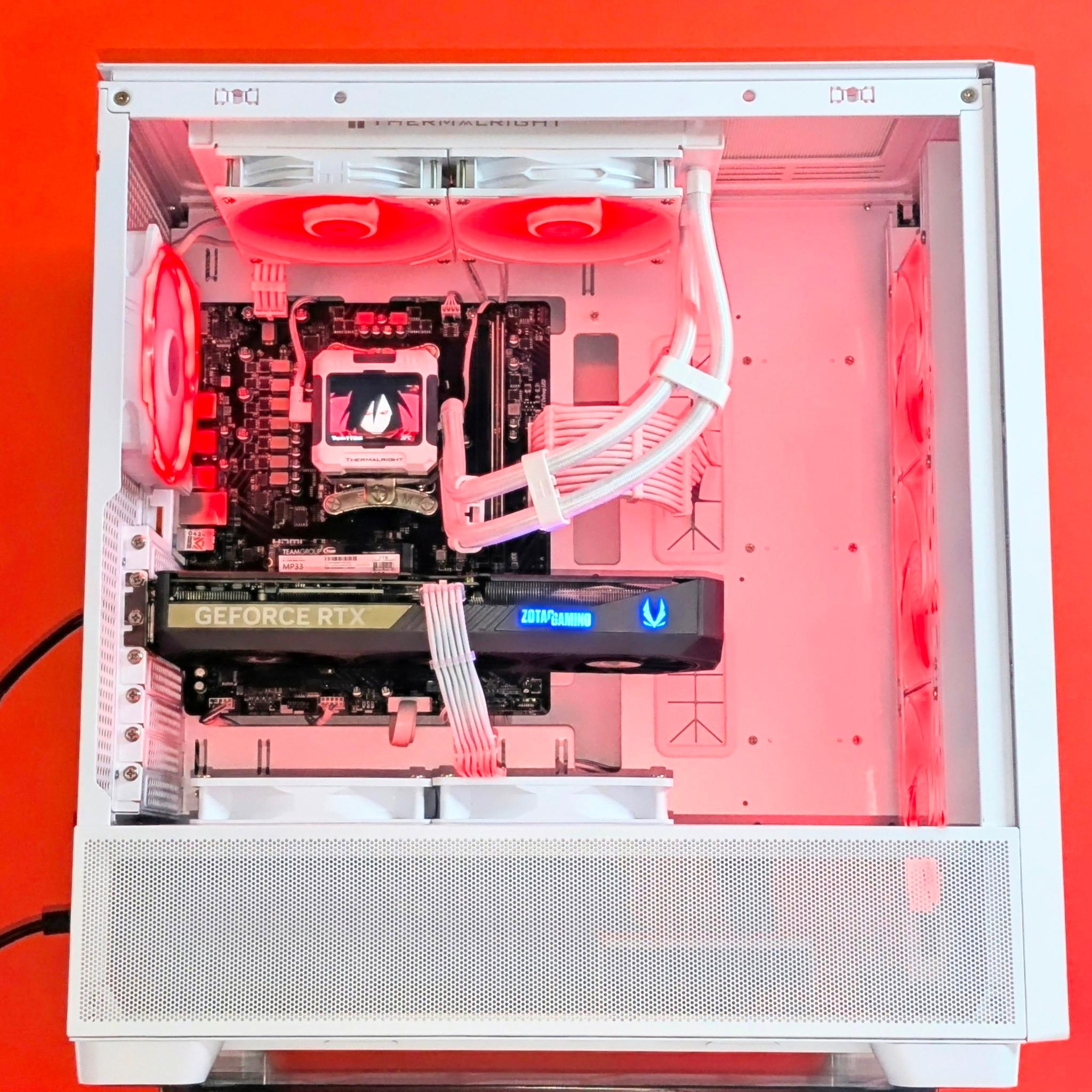 GeForce RTX 5070 Custom Gaming PC - Ryzen 7 7700X, 32GB RAM, 2TB SSD