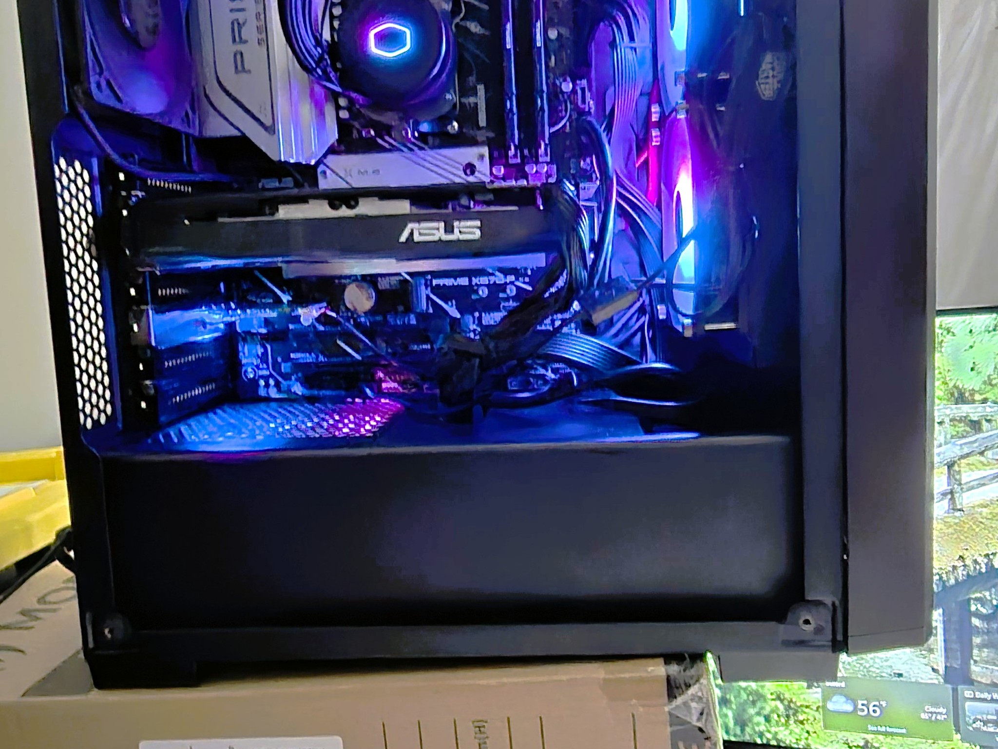 AMD Gaming PC Ryzen 7900X,Asus prime x670P, 32GB G.Skill Flare FX5 RAM, Asus AMD RX 580, AOI