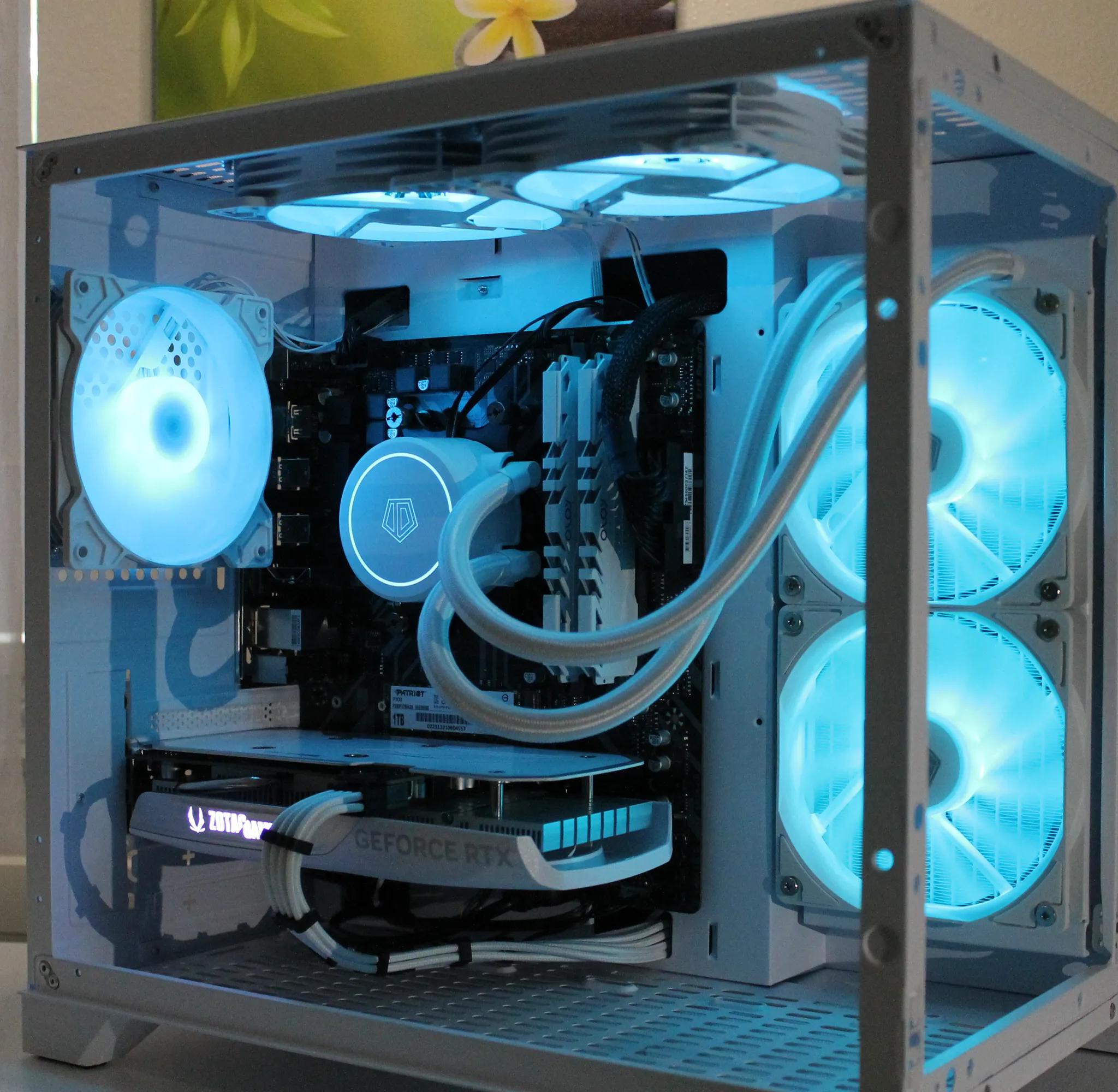 🤍💙1080p/1440p Gaming PC| RTX 4060| Ryzen 5| 32GB Ram| 1TB|🤍💙