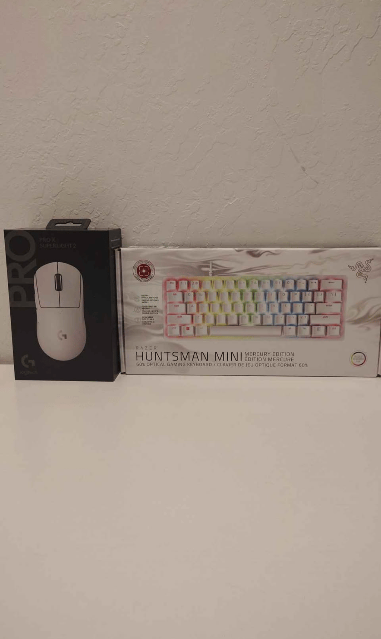 On sale! Logitech G Pro X Superlight 2 & a Razer Huntsman Mini