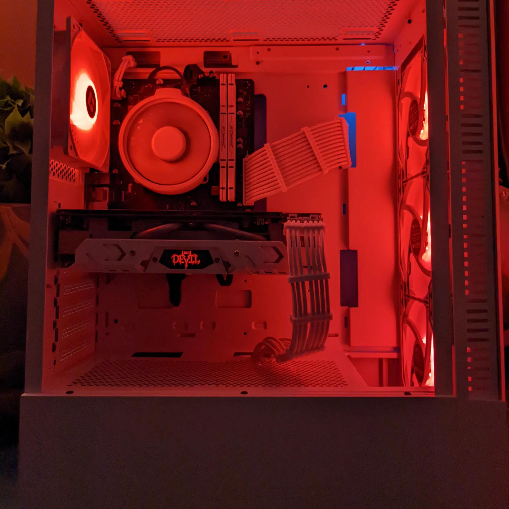 ⚪️Diablo Albus🔥🔥🔥| RX 580 8GB| Ryzen 5| 32GB TFORCE DDR4 RAM| 1TB SSD|Windows 11 Pro