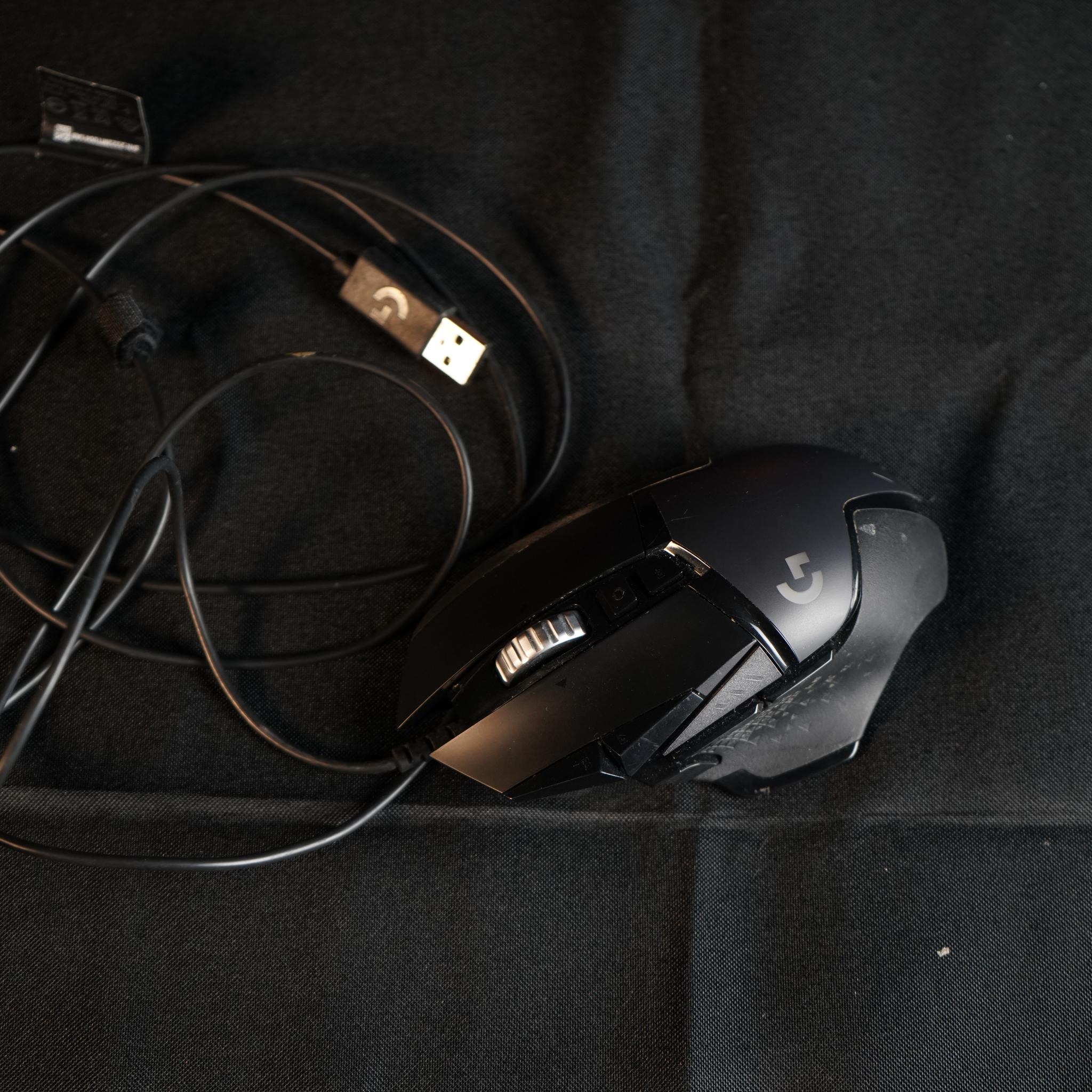 Logitech G502 HERO Wired Gaming Mouse RGB Adjustable Weight Fully Tested