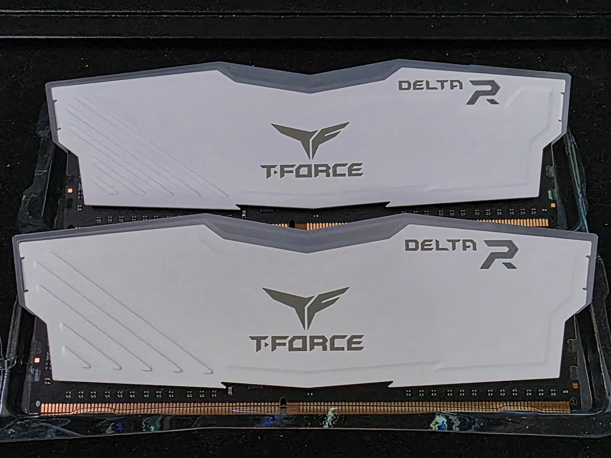 TEAMGROUP T-Force Delta RGB DDR4 32GB (2x16GB) 3600MHz CL18 Desktop Gaming Memory Module Ram