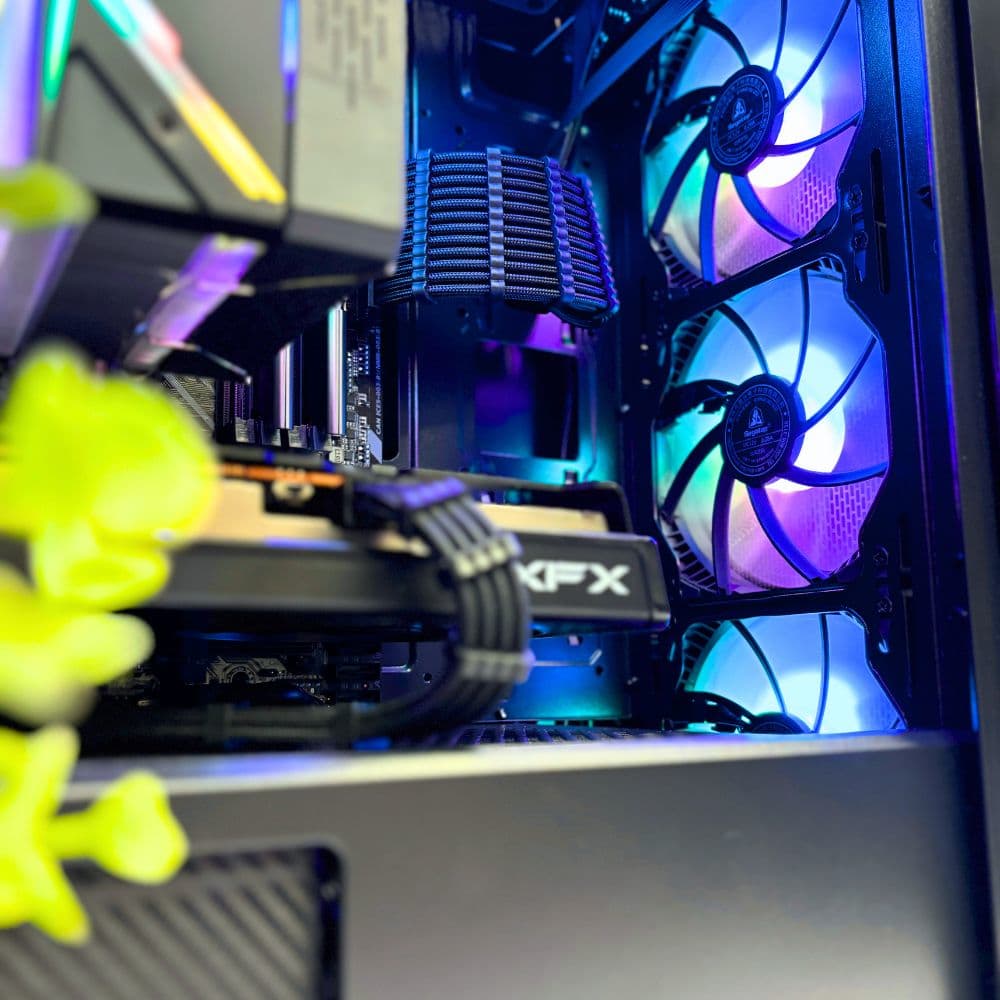 ⚔️SLASHER⚔️ Gaming PC | RX 6600 8GB | Ryzen 5 5500 | 16GB DDR4 | 1TB M.2 | Windows 11 Home | WIFI