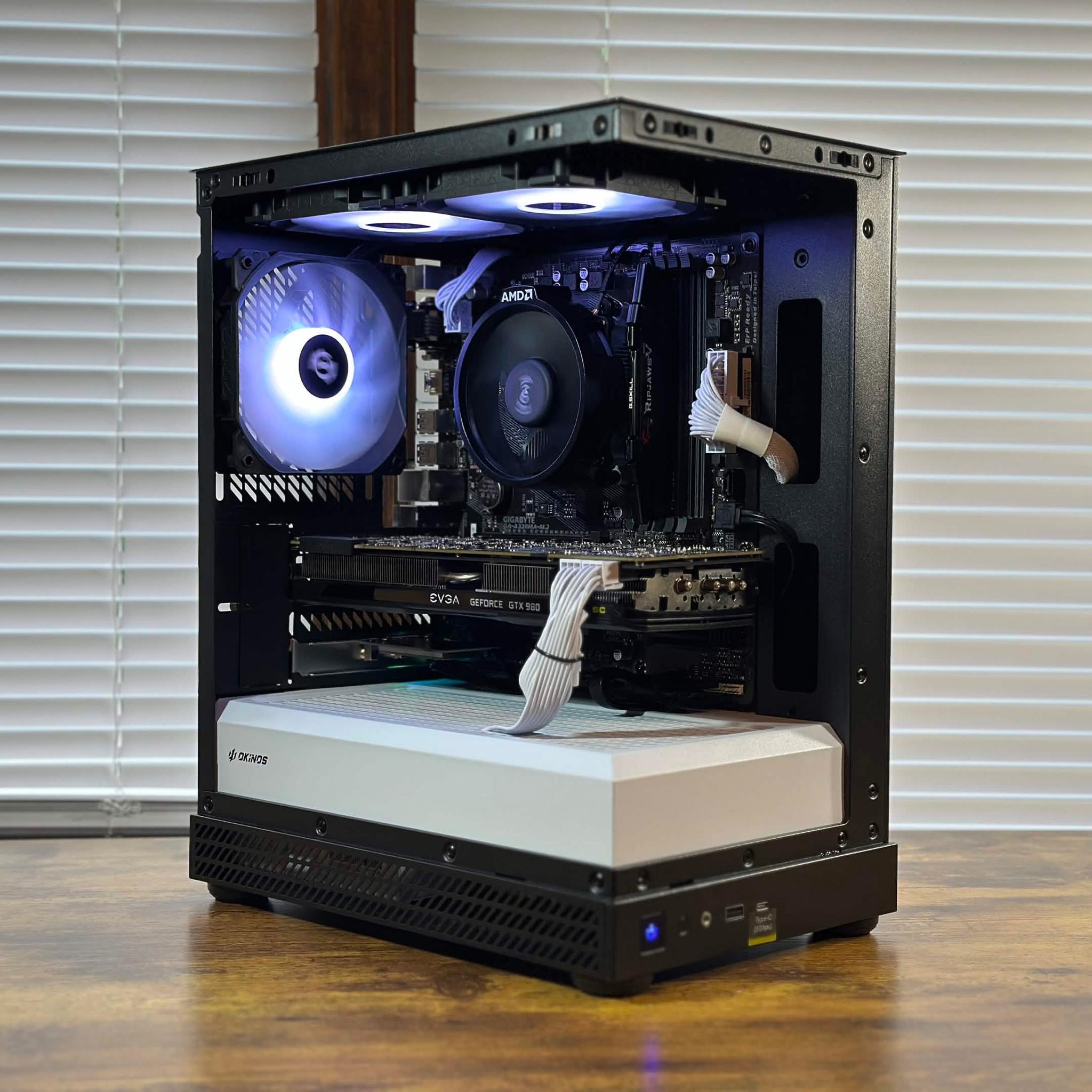 GTX 980 4GB | Ryzen 5 1600AF | 16GB DDR4 | 1.25TB Storage | Win11 | WIFI | 1080P Budget Gaming PC