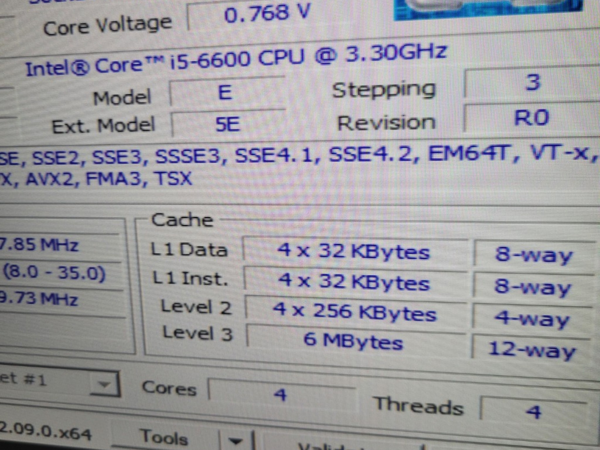 Intel Core i5-6600