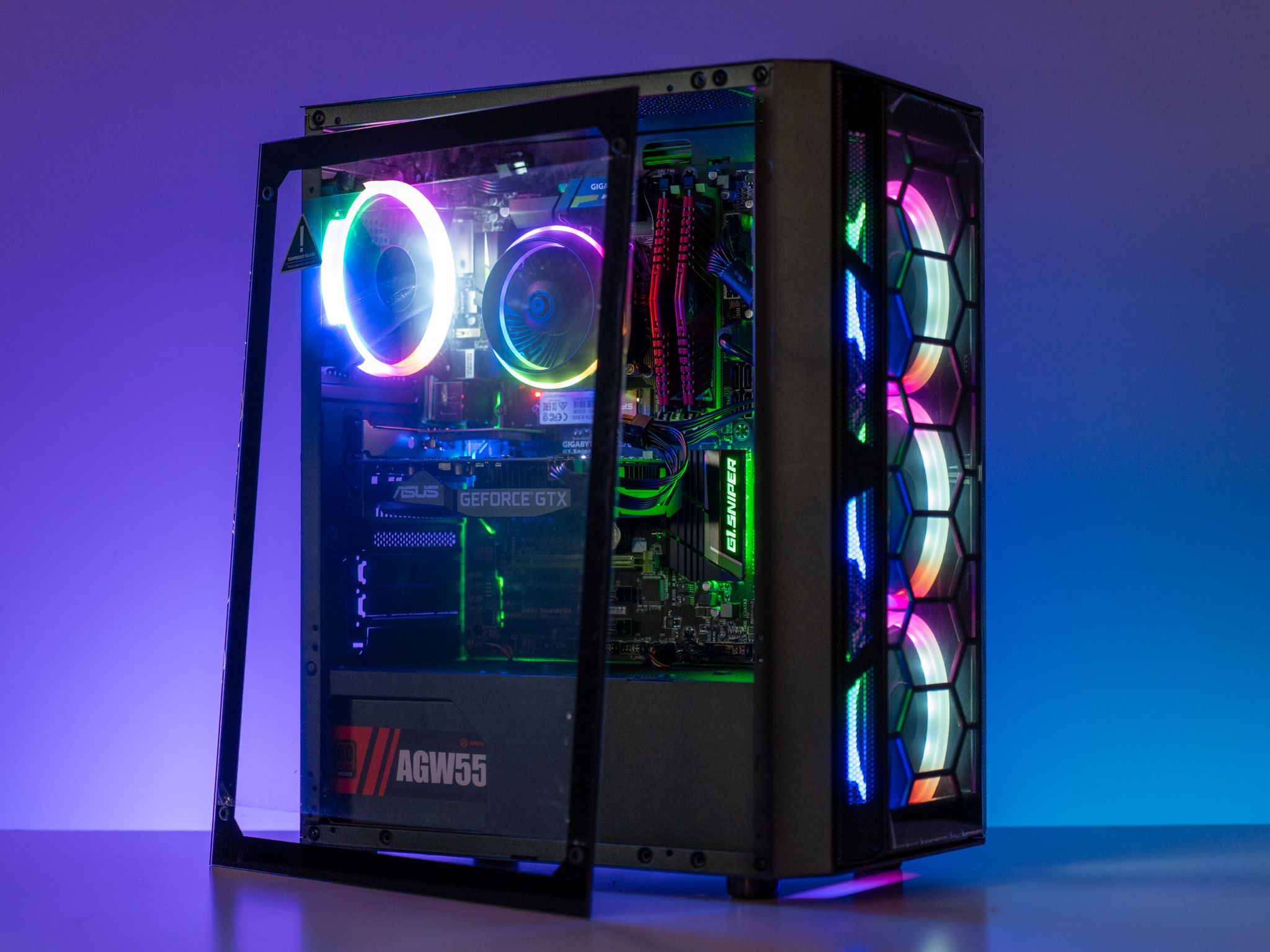 Budget Gaming PC | Intel i7-6700 | GTX 1660 Super | 16GB DDR4 | 512GB M.2 | RGB Lighting