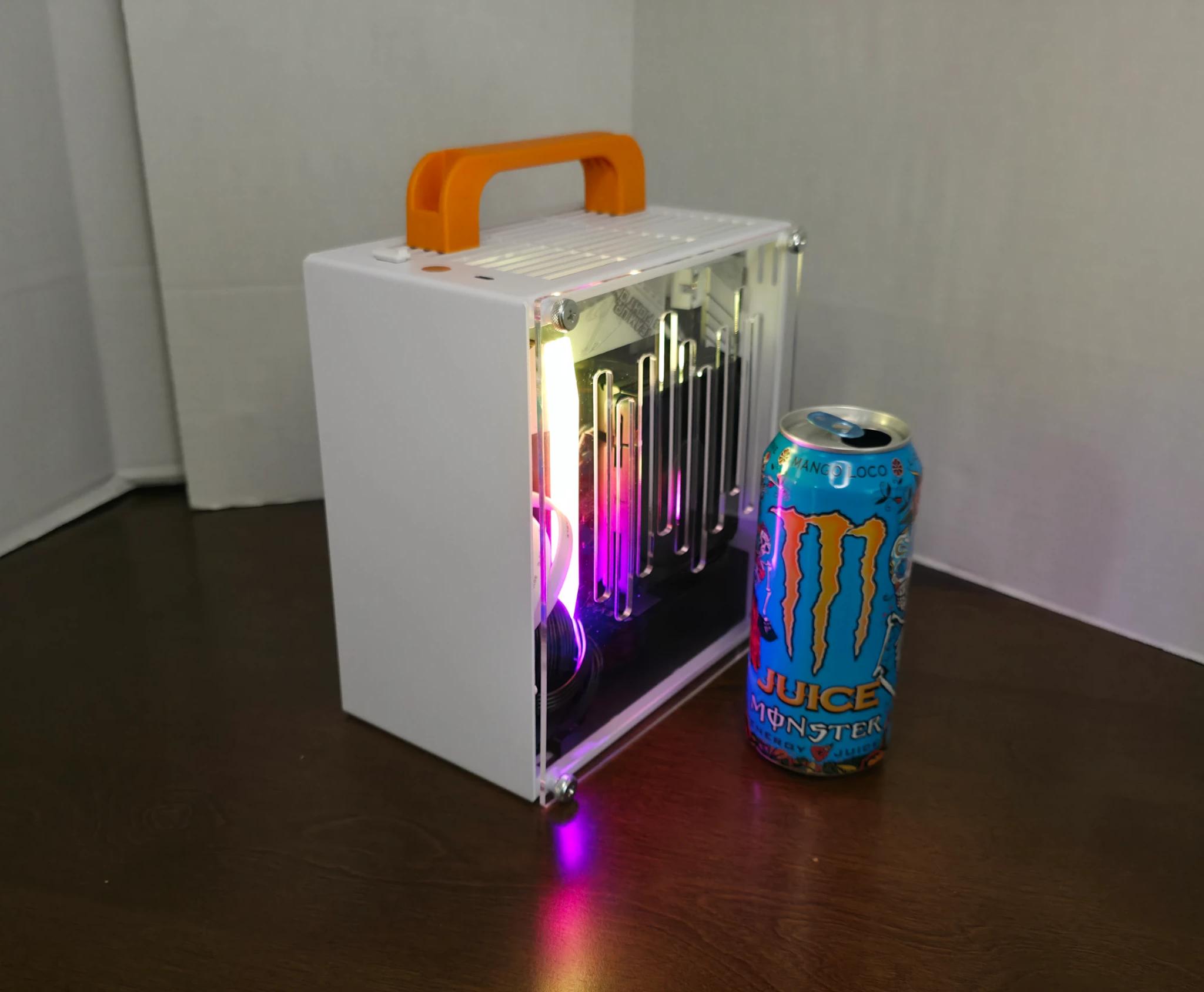 NEW Mini ITX Compact Portable Gaming PC for Travel