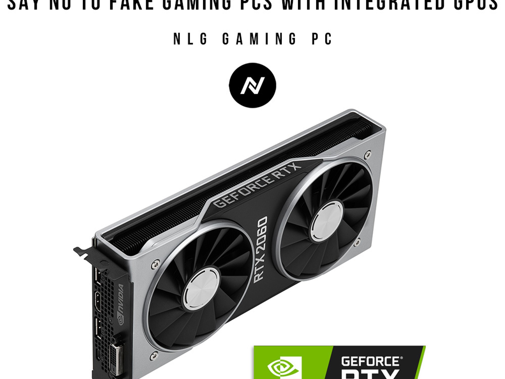 🧊 Pure Performance Gaming PC | RTX 2060, RYZEN 5 2600, 16GB DDR4, 512GB M.2 + 500GB HDD, WIFI & BT