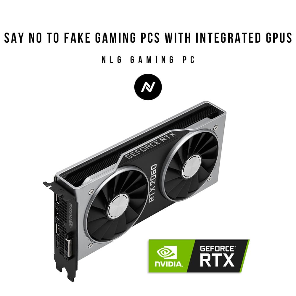 🧊 Pure Performance Gaming PC | RTX 2060, RYZEN 5 2600, 16GB DDR4, 512GB M.2 + 500GB HDD, WIFI & BT
