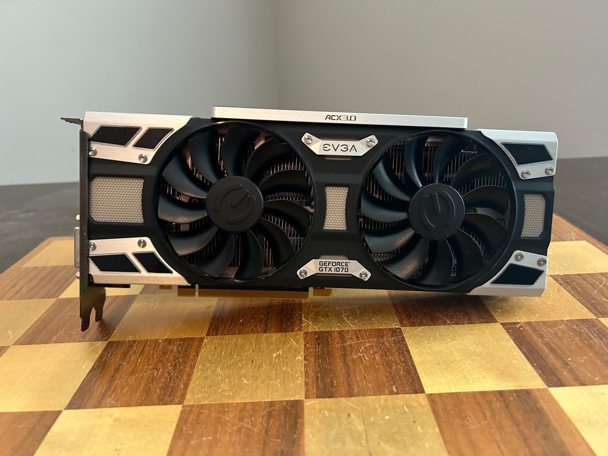 EVGA Superclocked GTX 1070