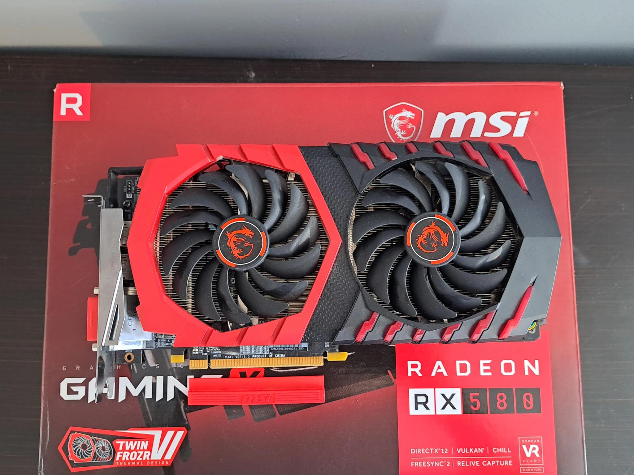 MSI Radeon RX 580 8gb 