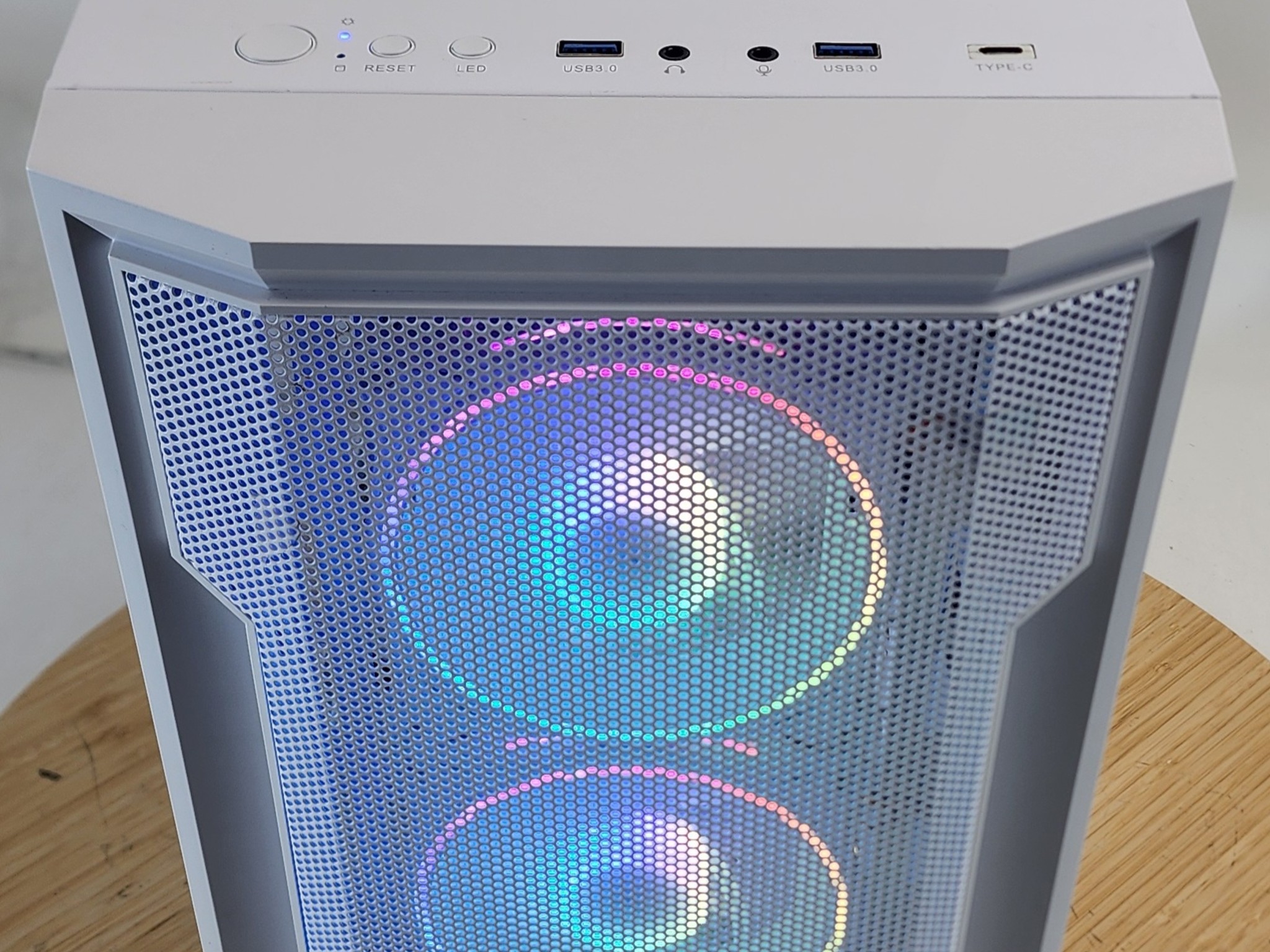 Gaming PC i3-7100 8GB RAM 128GB SSD + 500GB HDD RX 570 8GB Windows 11 Computer