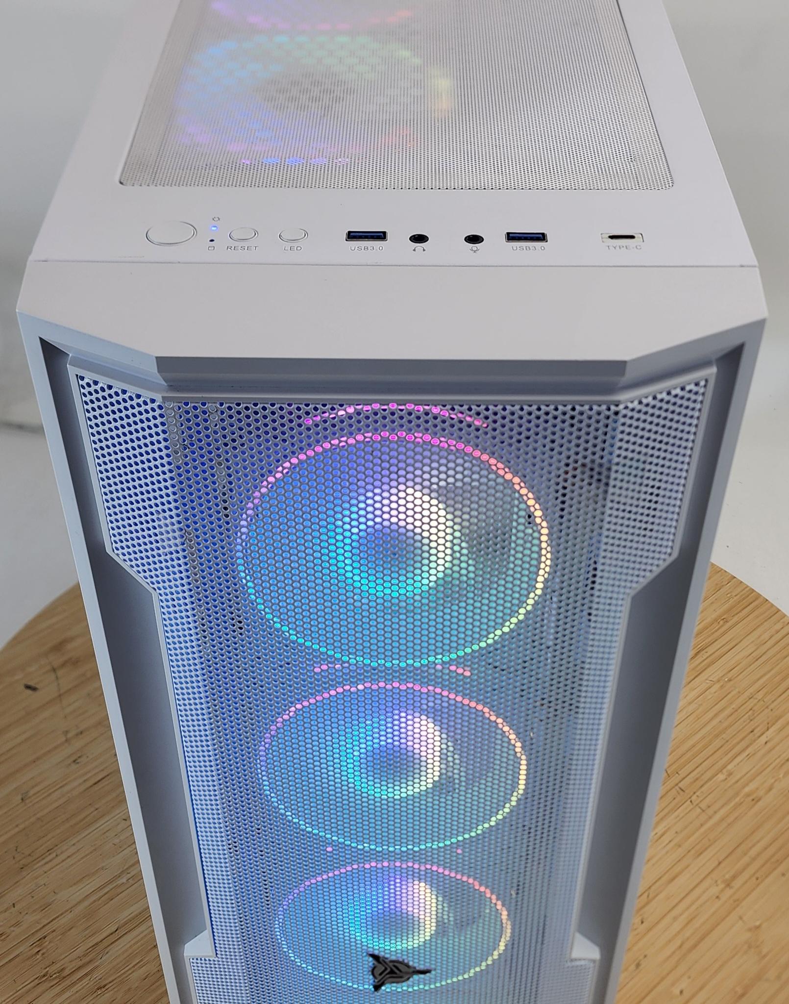 Gaming PC i3-7100 8GB RAM 128GB SSD + 500GB HDD RX 570 8GB Windows 11 Computer