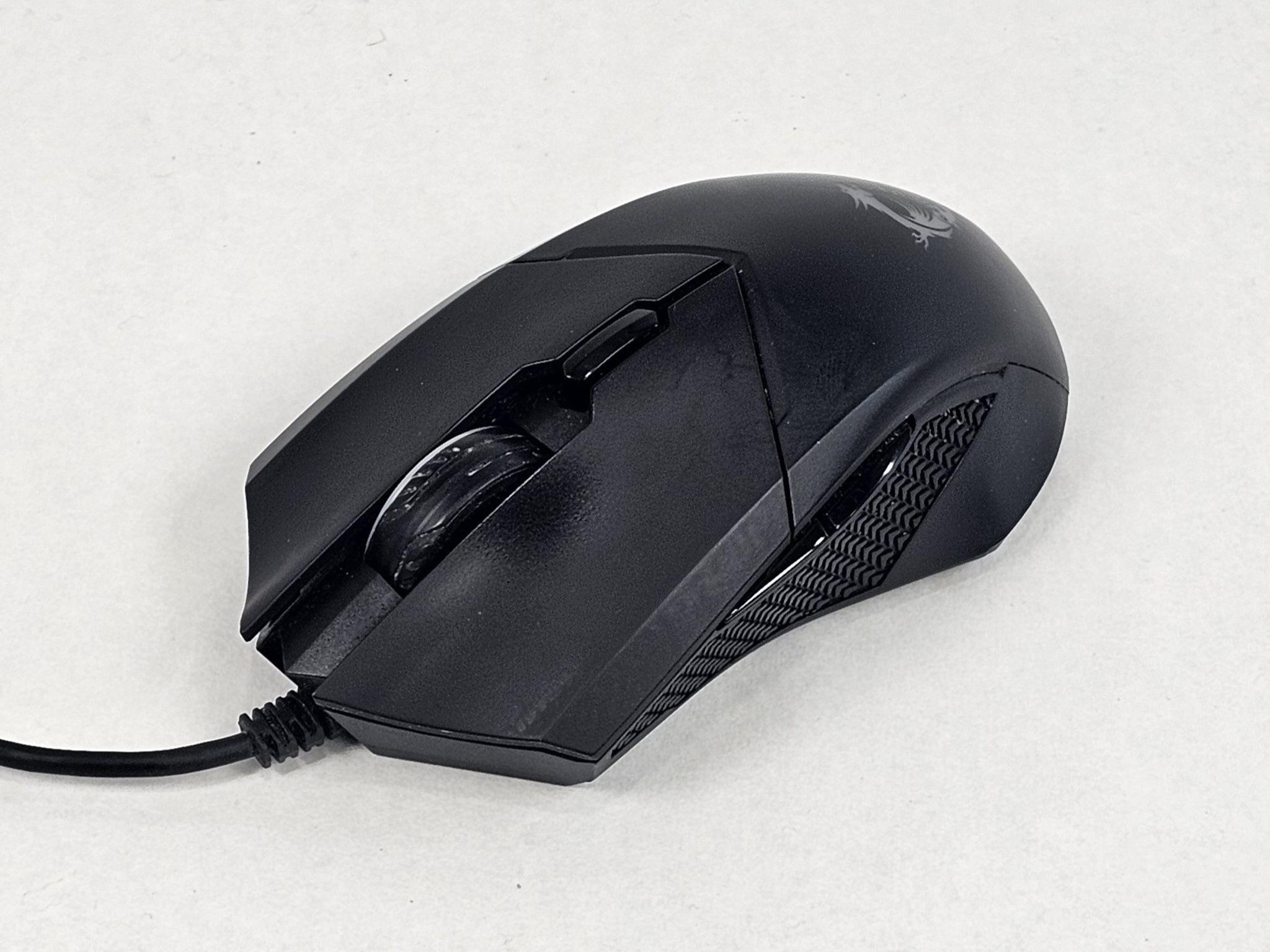 MSI Clutch GM08 Wired Gaming Mouse - Black