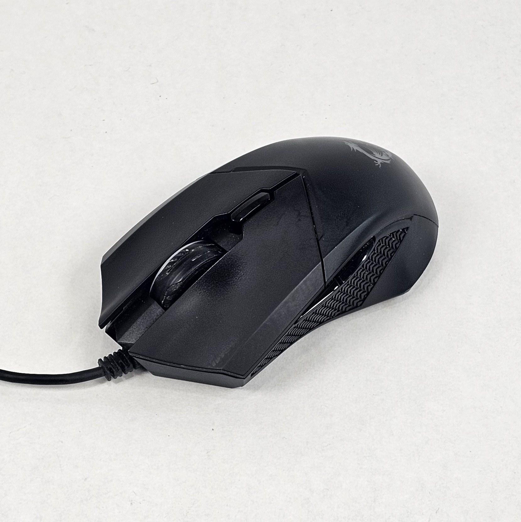 MSI Clutch GM08 Wired Gaming Mouse - Black