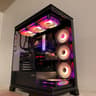 Hematite V 13600K 6800 XT 2TB NVME 32GB DDR5 Liquid Cooled Gaming,Streaming, Editing PC