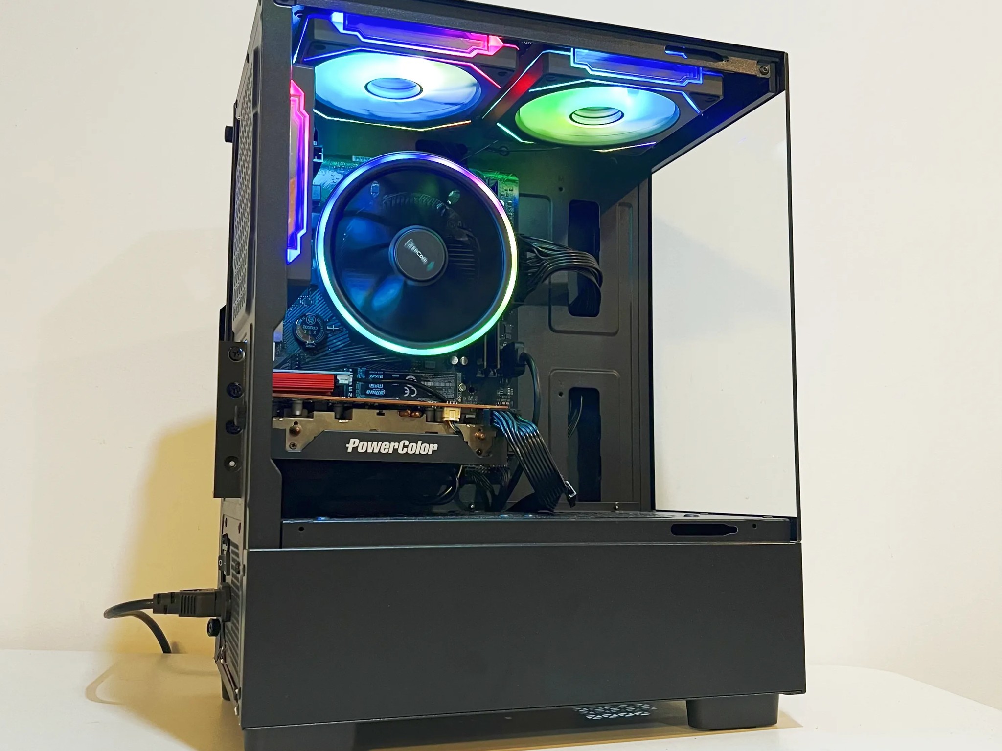 🔥SALE🔥 R5-4500|RX 6500XT|16GB RAM|WIFI|ARGB Fans|-DepxTech Pre-Built PC