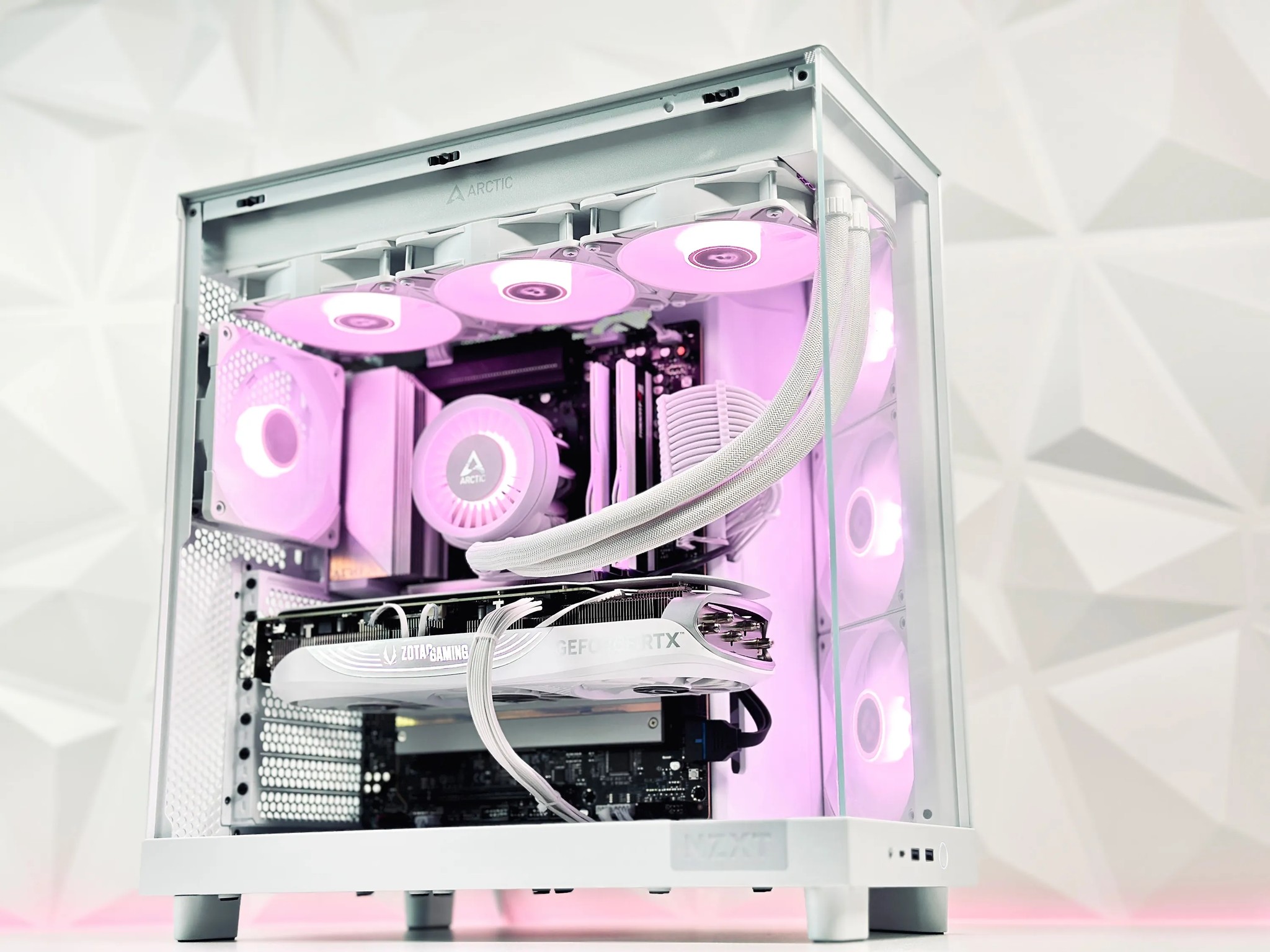 👽💚Liquid Cooled Gaming PC Nvidia⚪RTX 4070 Ti  12GB⚪Intel i7 13700 16 core⚪32GB DDR5⚪1TB NVME