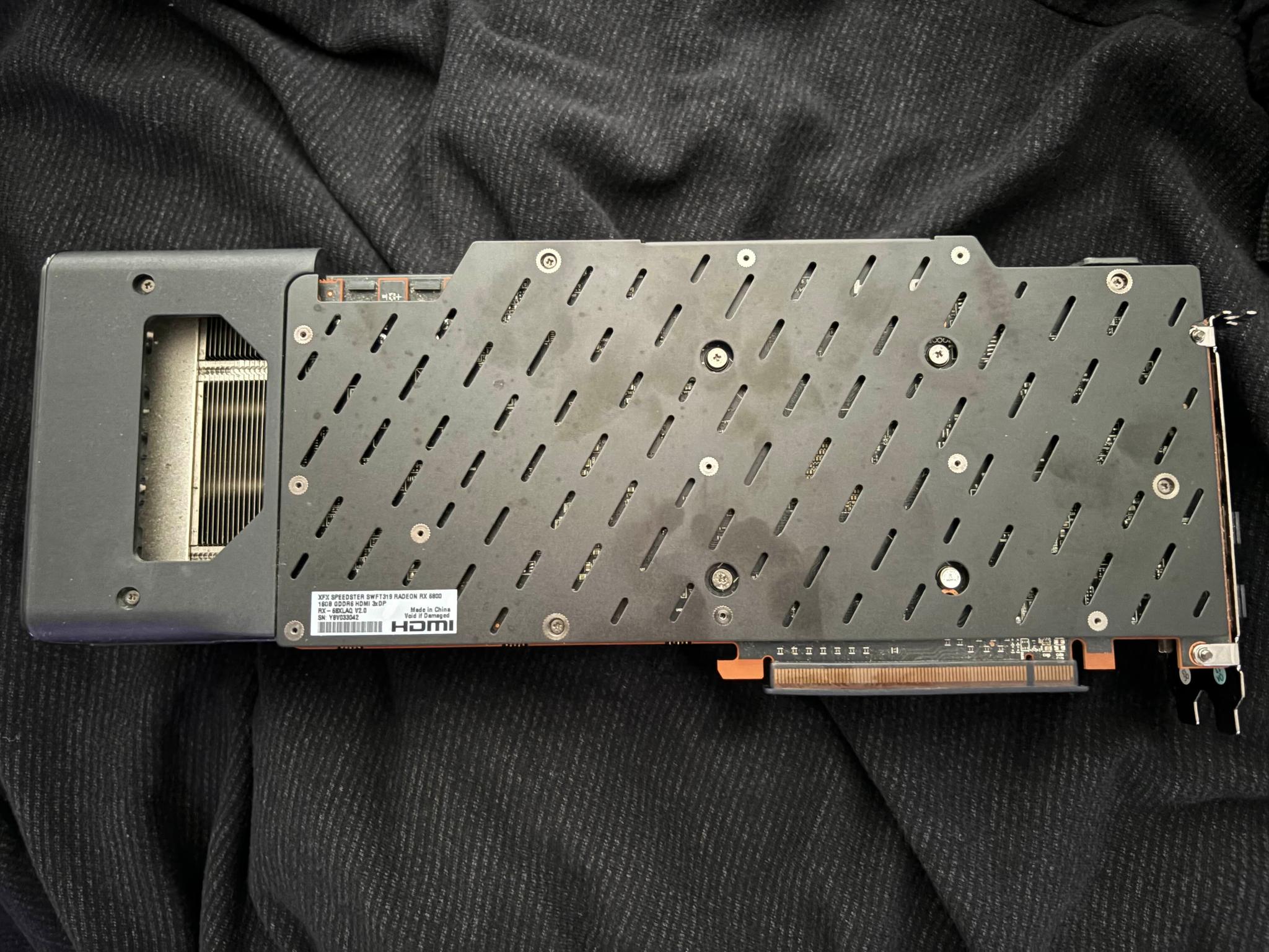 XFX Speedster SWFT 319 RX 6800 16GB GPU (Tested, Good Condition)