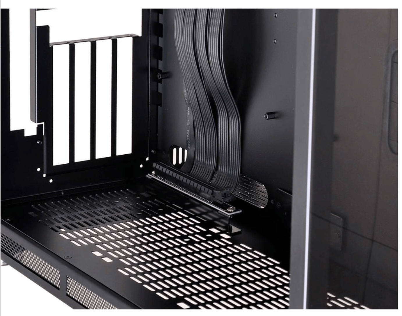 NEW LIAN LI PC-O11 WGX ROG Certified Edition Computer Case (Black Aluminum, Steel & Tempered Glass)