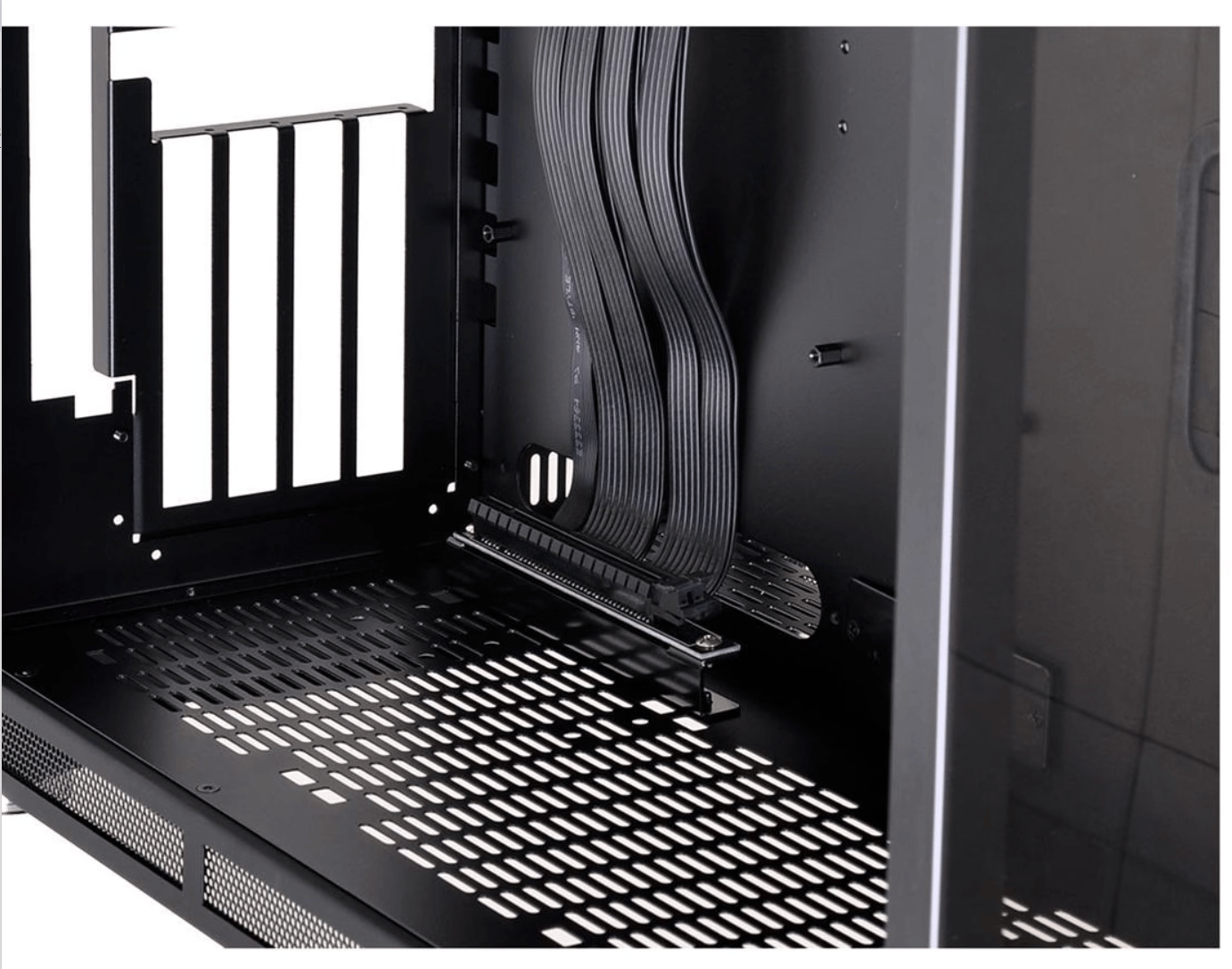 NEW LIAN LI PC-O11 WGX ROG Certified Edition Computer Case (Black Aluminum, Steel & Tempered Glass)