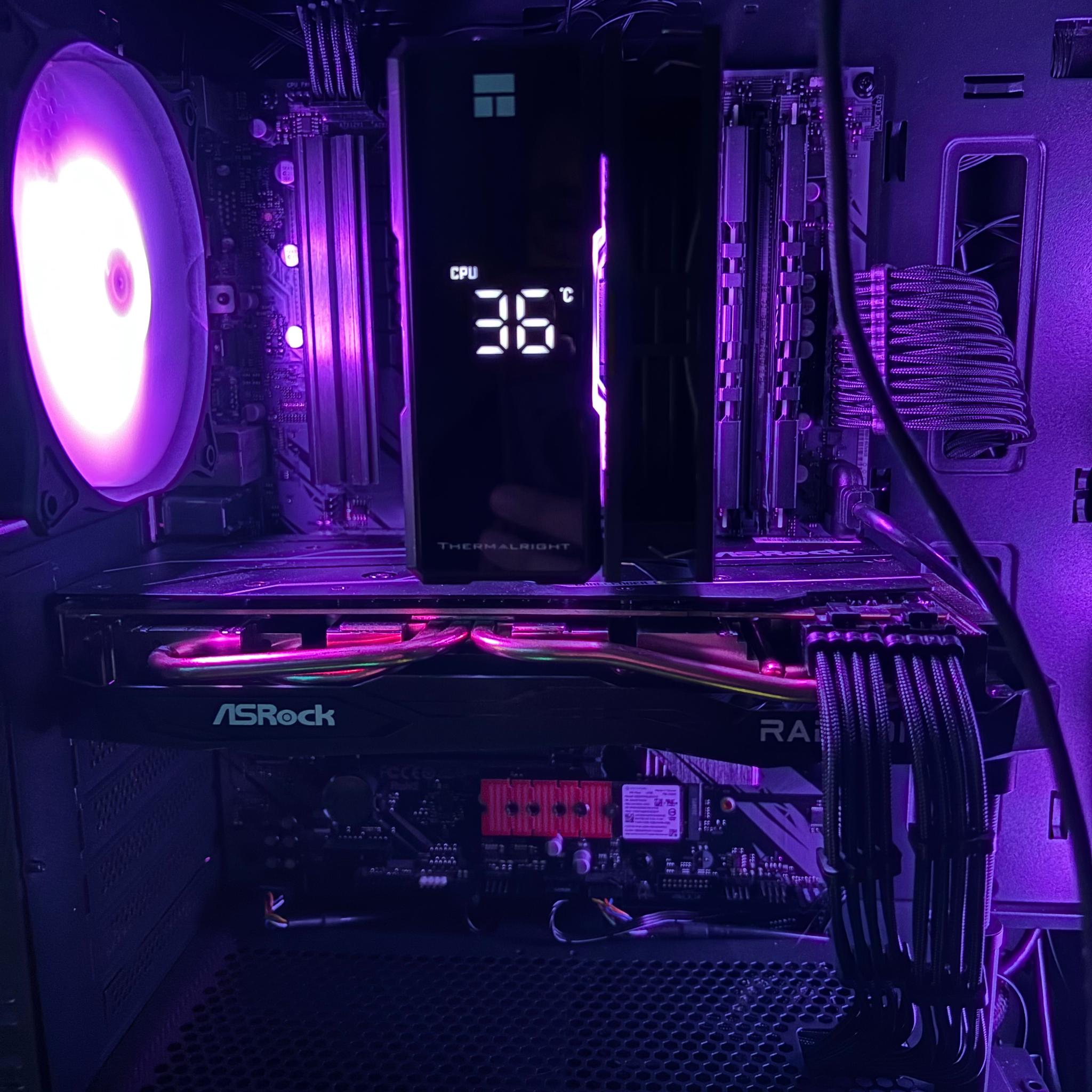 ASRock B550 Phantom Gaming 4 + Ryzen 5 3600 + Thermalright Assassin Cooler Bundle