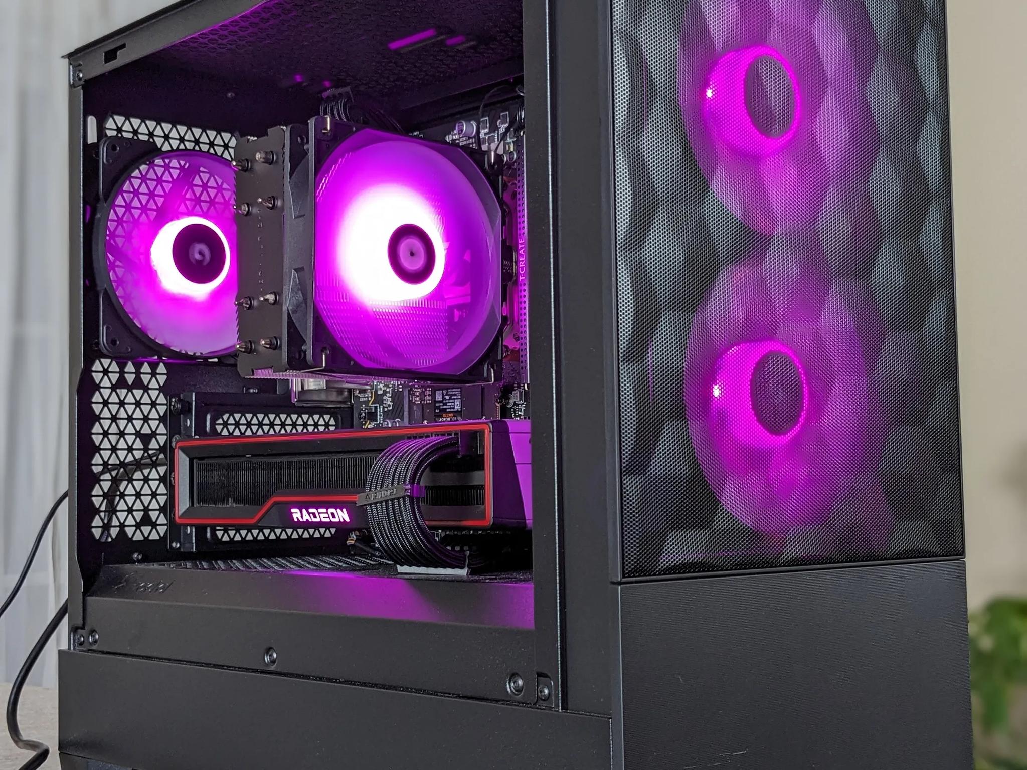 High End Ryzen Gaming PC - Ryzen 5 7500F - RX 6800 XT