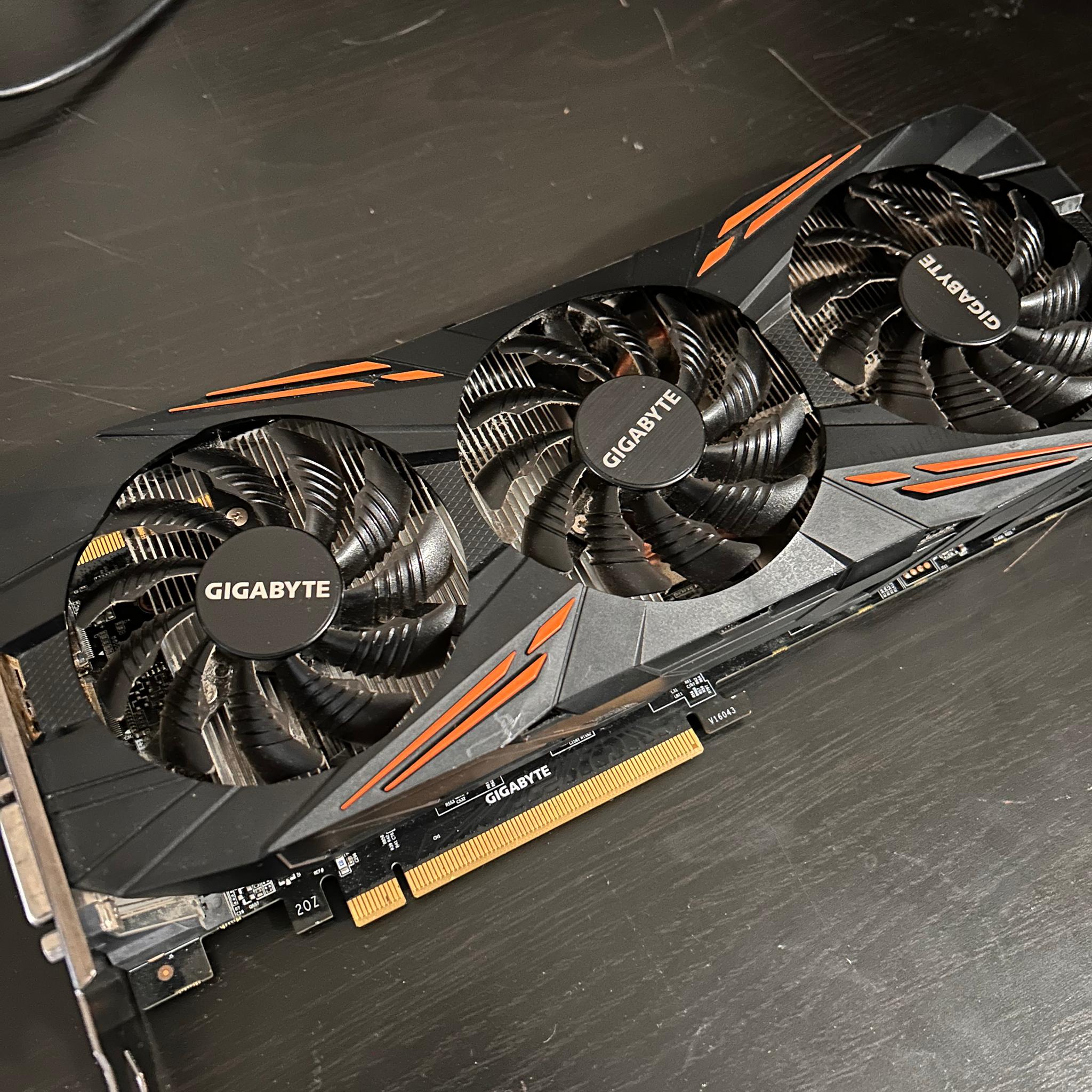 gigabyte gtx1070 nvidia triple fan G1 gaming 8GB budget PC