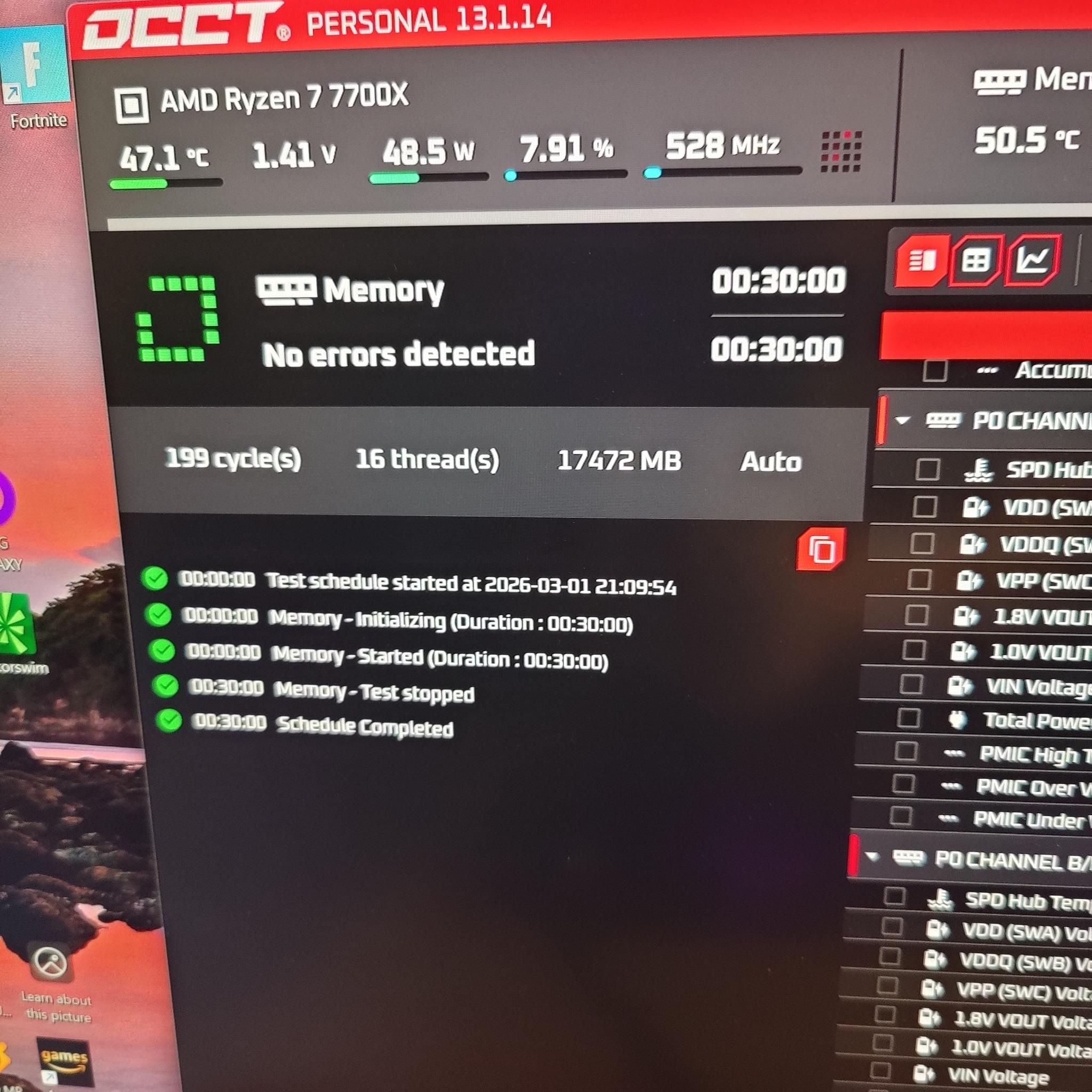 G. Skill Flare x5 DDR5 32GB 600mhz cl36